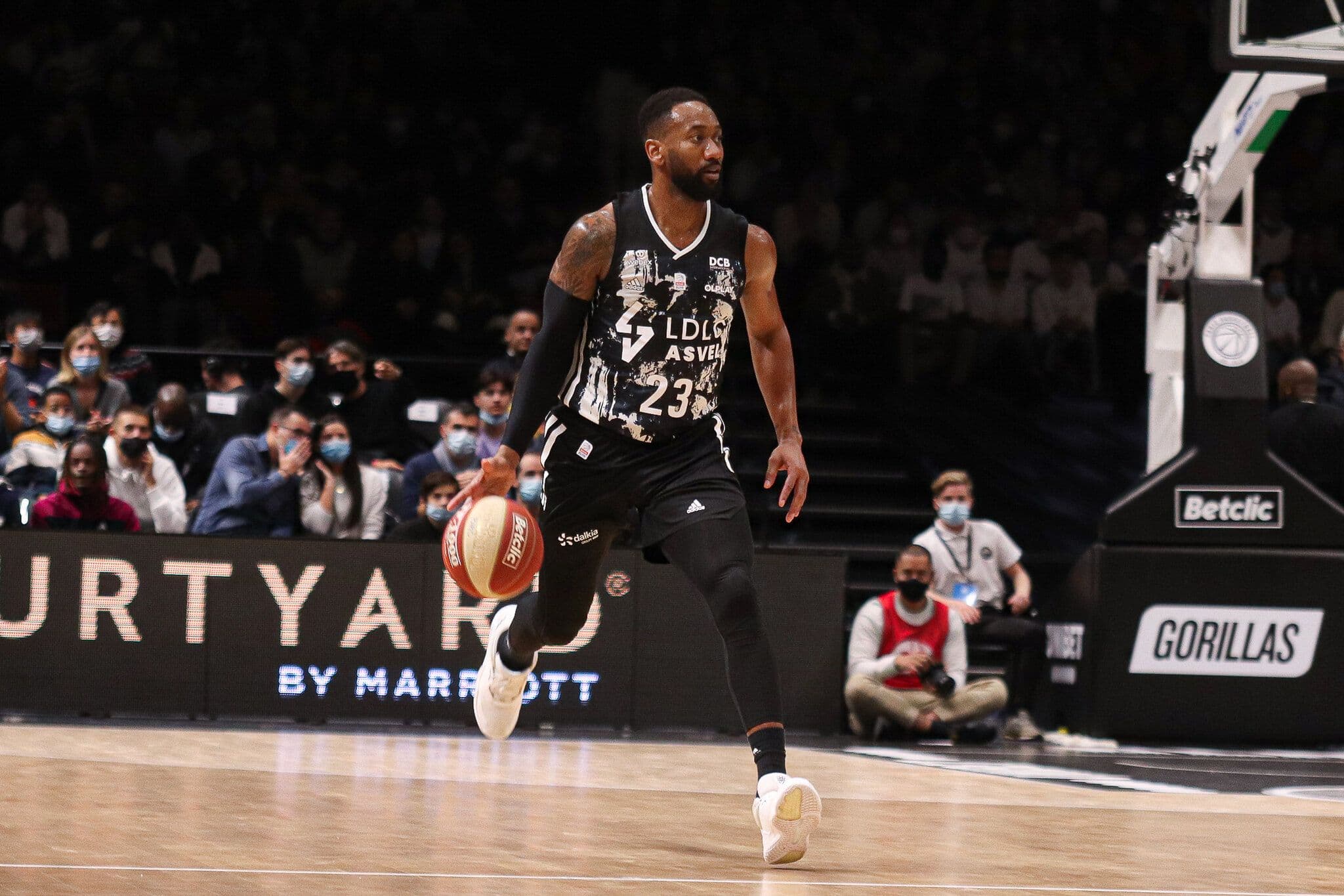 400e match avec l’ASVEL pour David Lighty