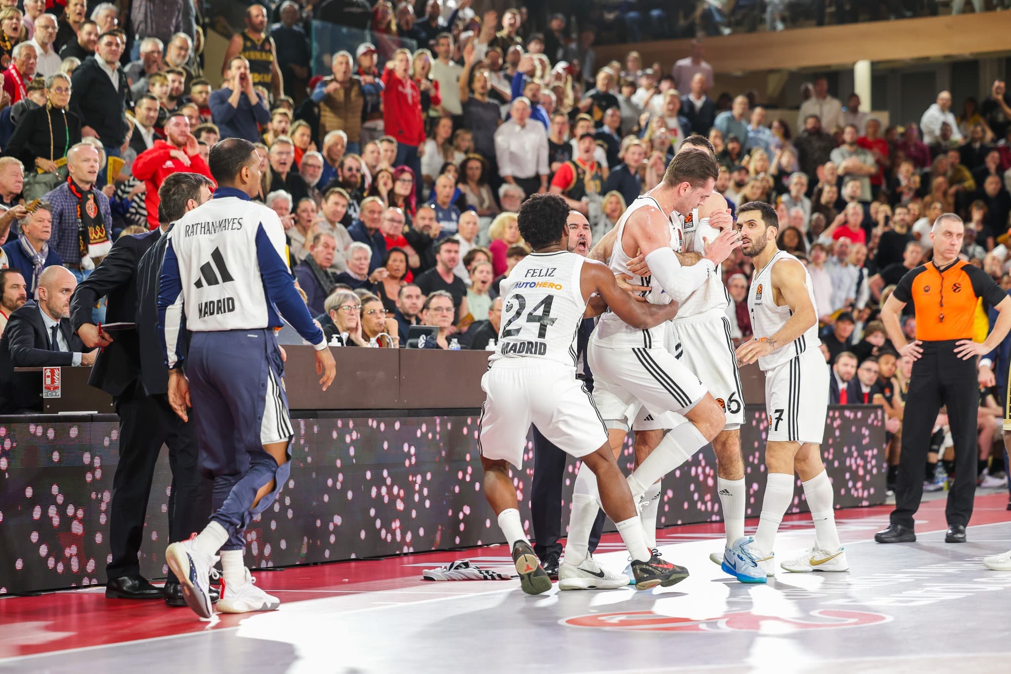 Mario Hezonja (Real Madrid) suspendu après son coup de sang à Monaco