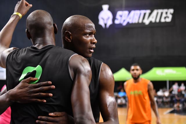 Amara Sy, pompier de luxe à Cergy : « Les Spartiates ont la chance d’avoir un président qui sait encore un peu jouer au basket »