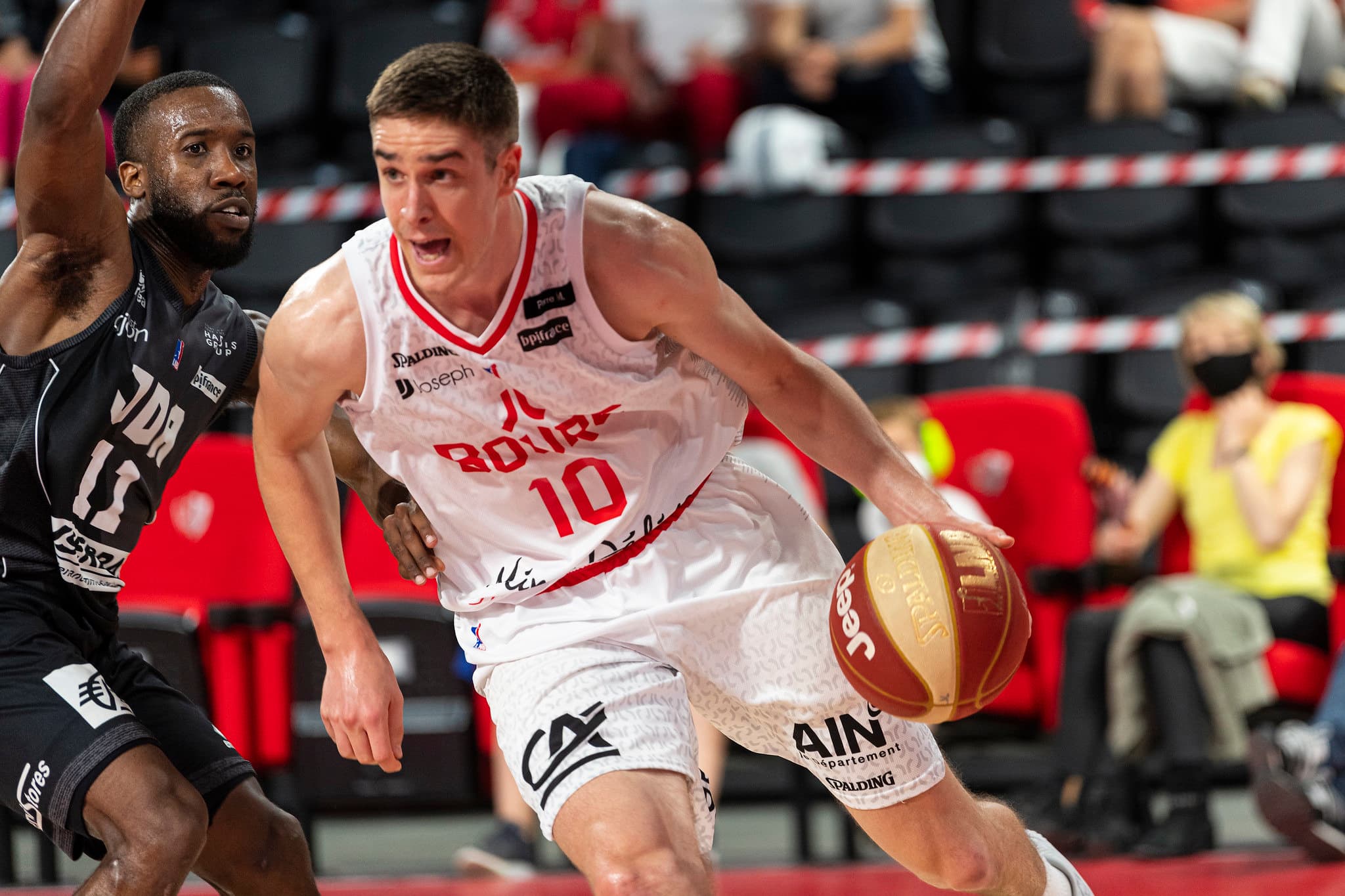 Luka Asceric à la relance à Evreux