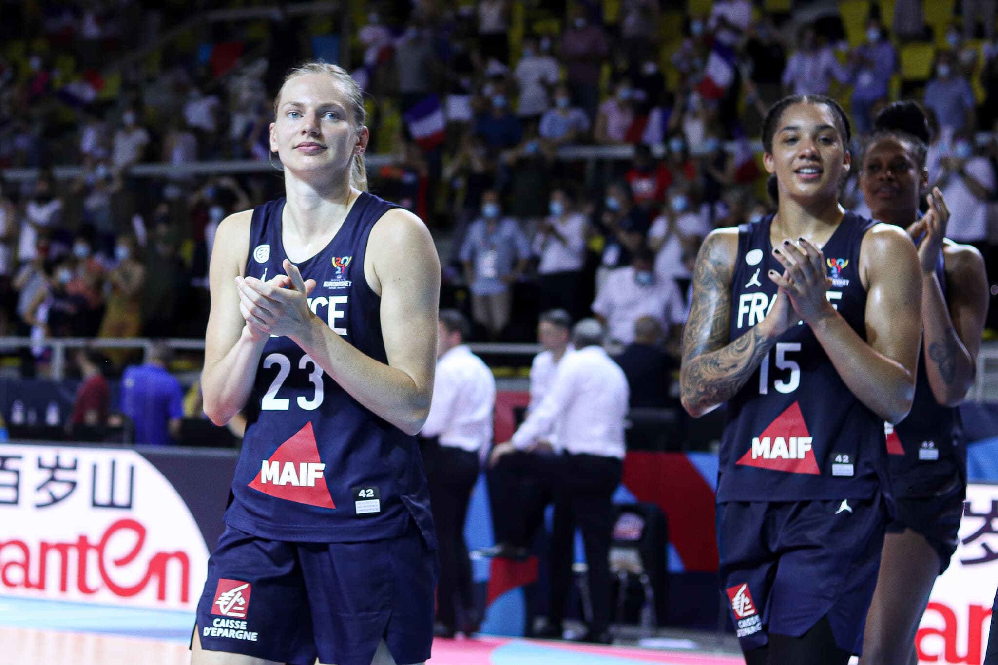 Marine Johannès, Gabby Williams et Alix Duchet de retour en équipe de France pour le TQO !