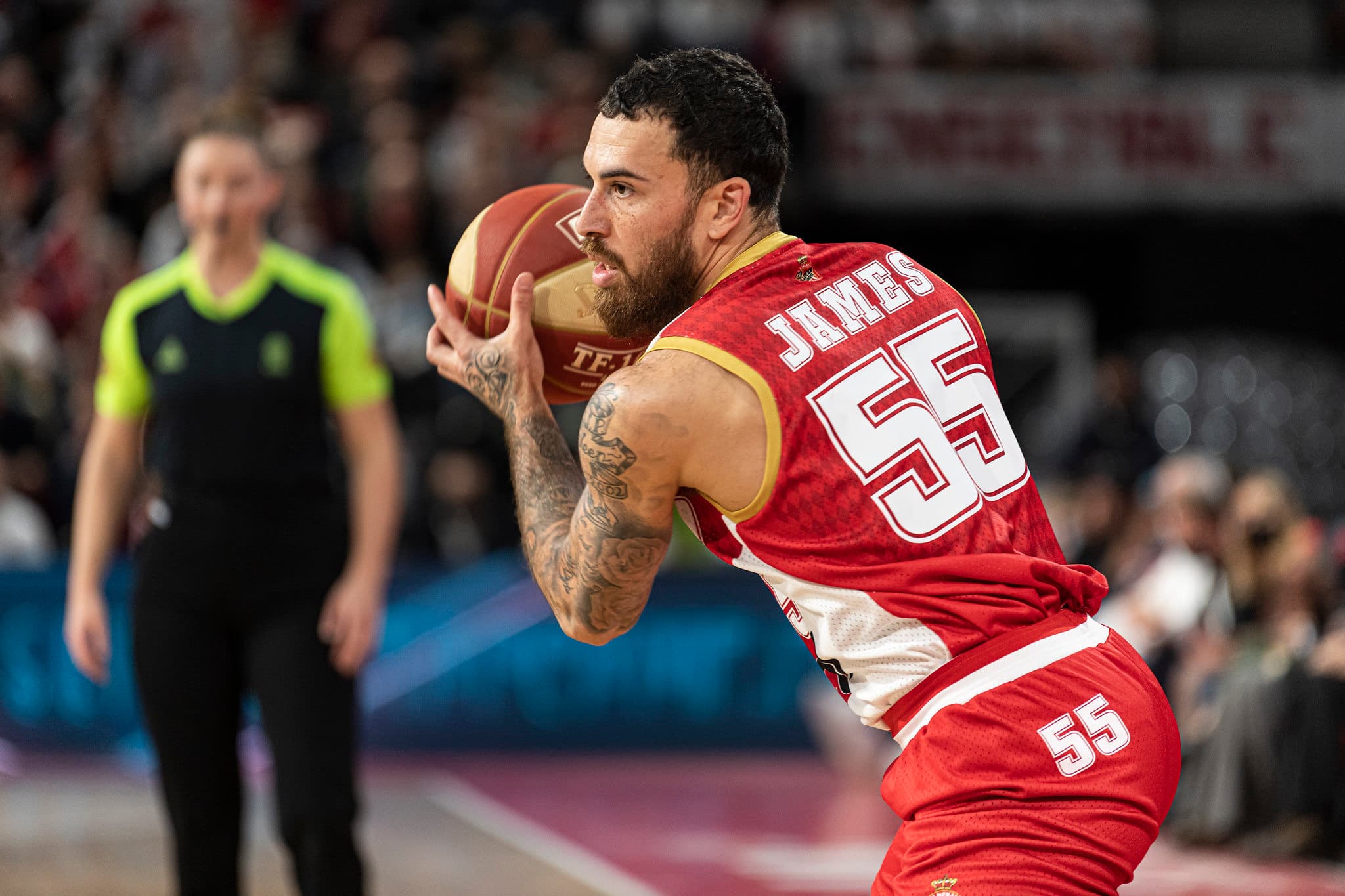 L’AS Monaco sans Mike James et Donatas Motiejunas à Bourg