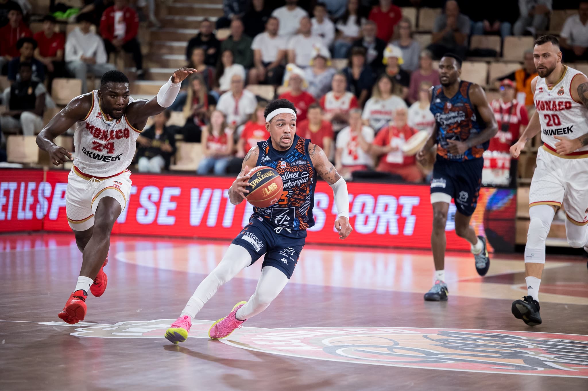 Pas de Justin Robinson (Gravelines-Dunkerque) lors de l’Opalico