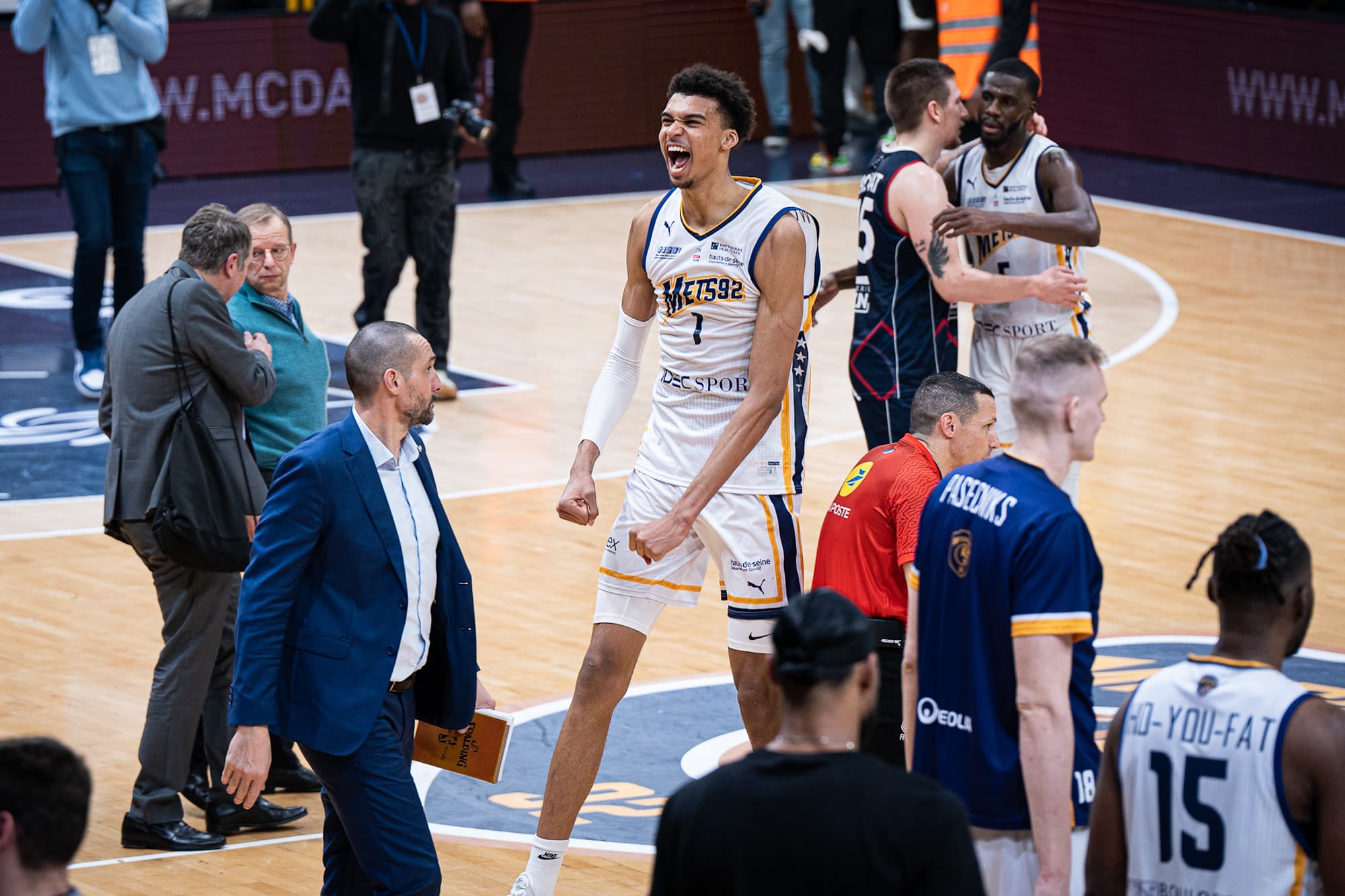 Victor Wembanyama officiellement inscrit à la Draft NBA