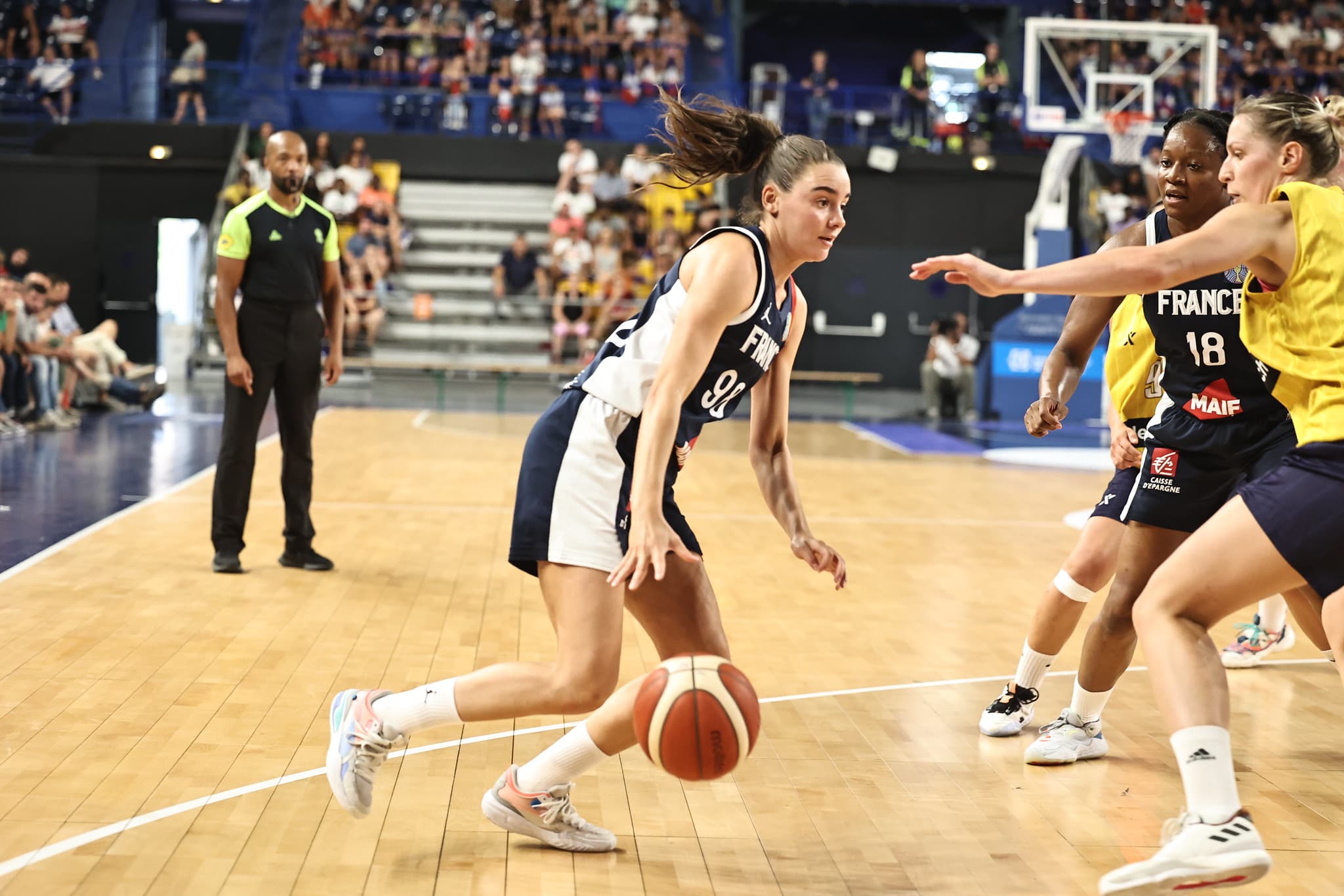 Pauline Astier première joueuse coupée en équipe de France pour les Jeux olympiques