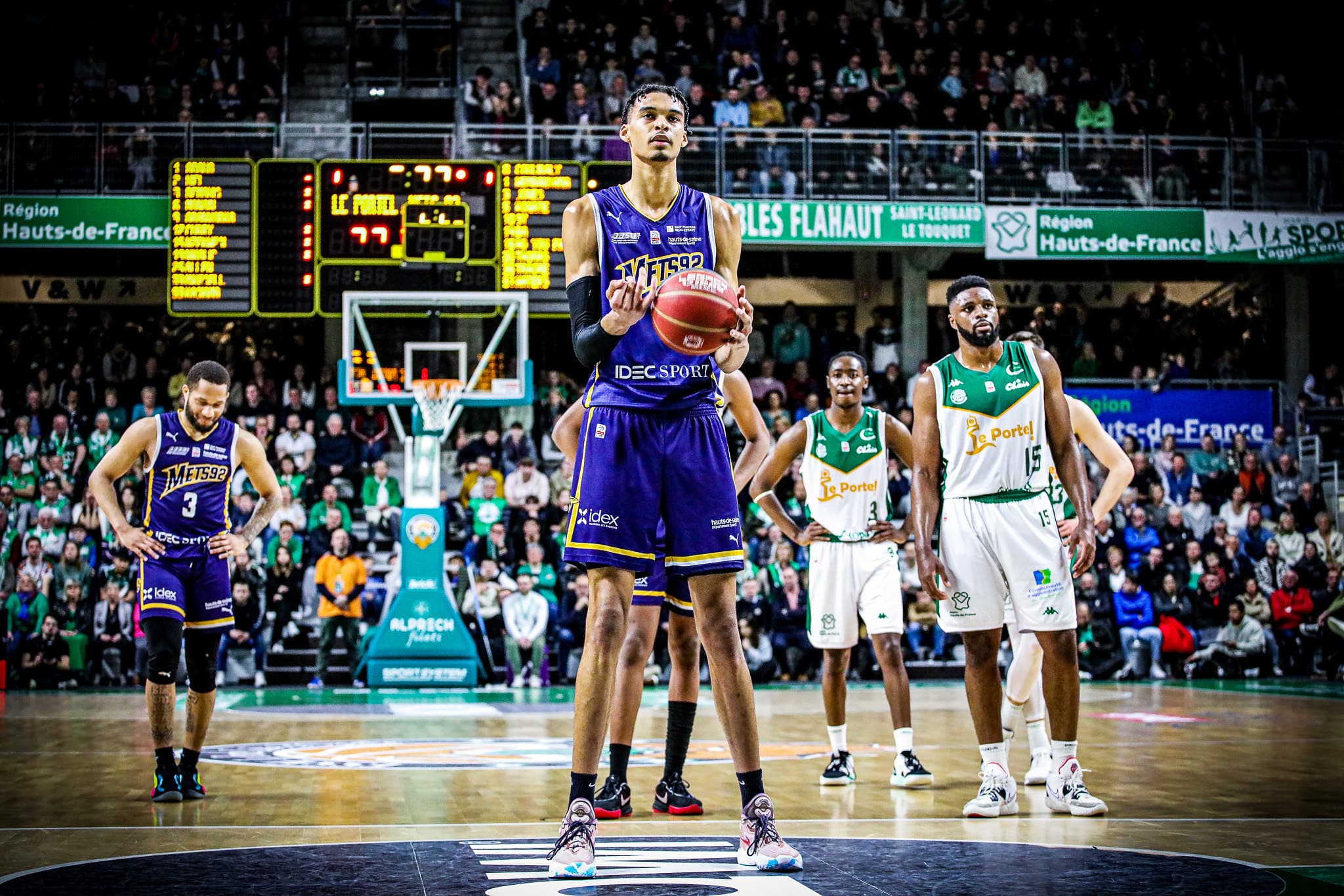 Quand Victor Wembanyama rend hommage au public de… l’ESSM Le Portel : « Cette équipe ne serait pas ce qu’elle est sans ses supporters ! »