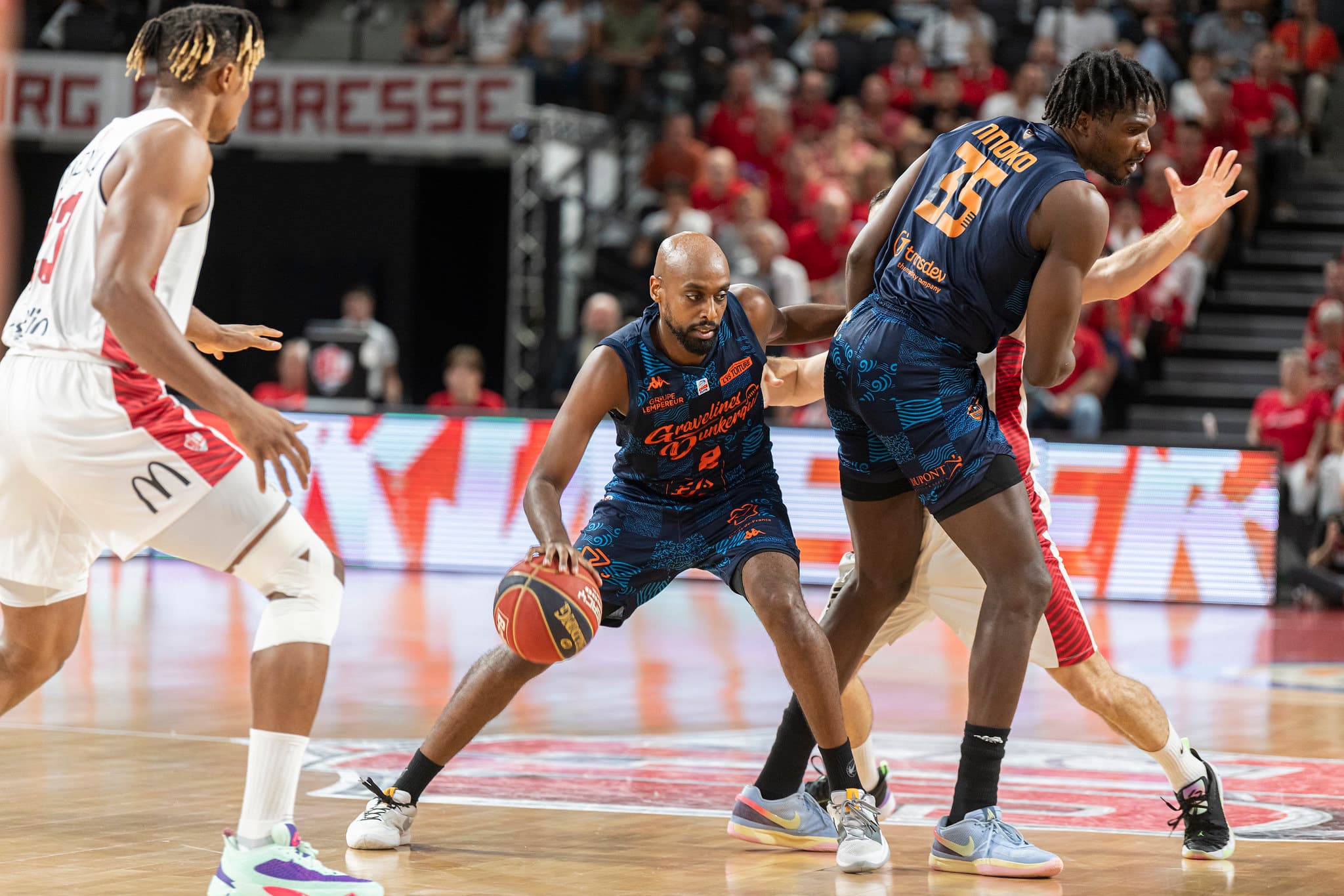Gravelines-Dunkerque : Berhanemeskel et Nnoko absents à Monaco, Walker de retour