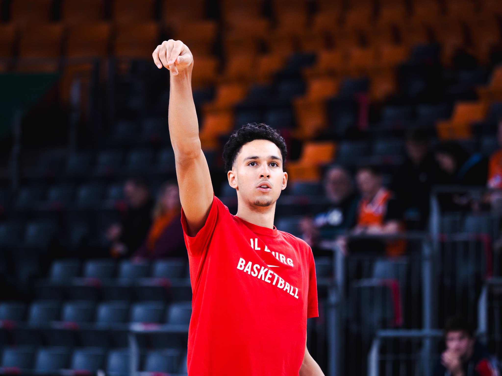 Zaccharie Risacher est le meilleur tireur à 3-points… de toute l’EuroCup