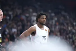 John Egbunu lors d'une de ses apparitions avec l'ASVEL