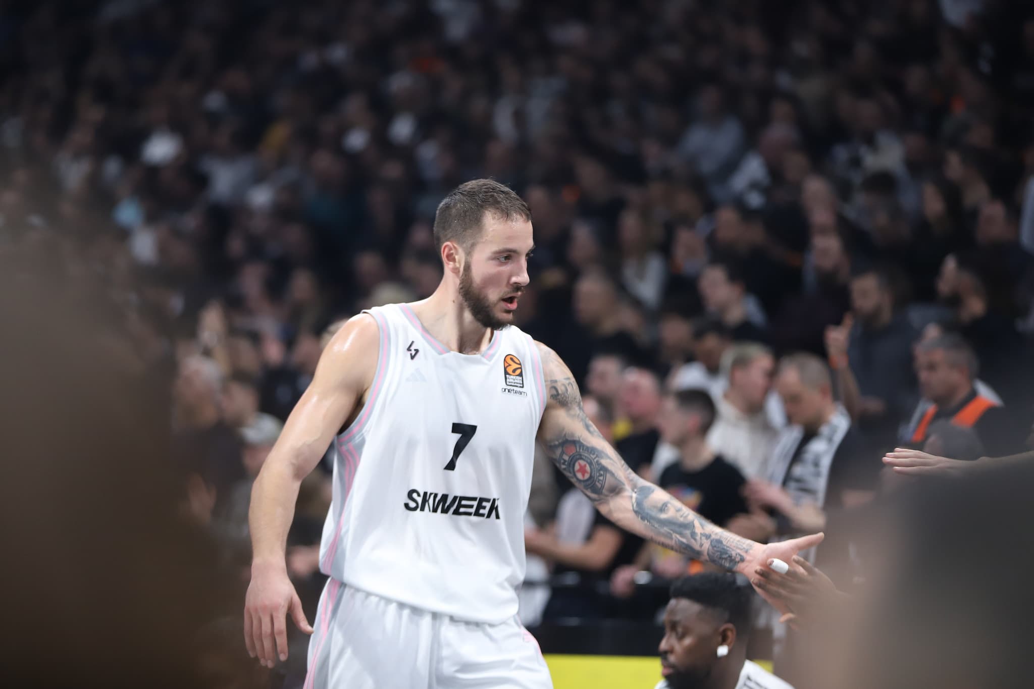Promesse tenue pour Joffrey Lauvergne : douze ans après, il est de retour au Partizan Belgrade !