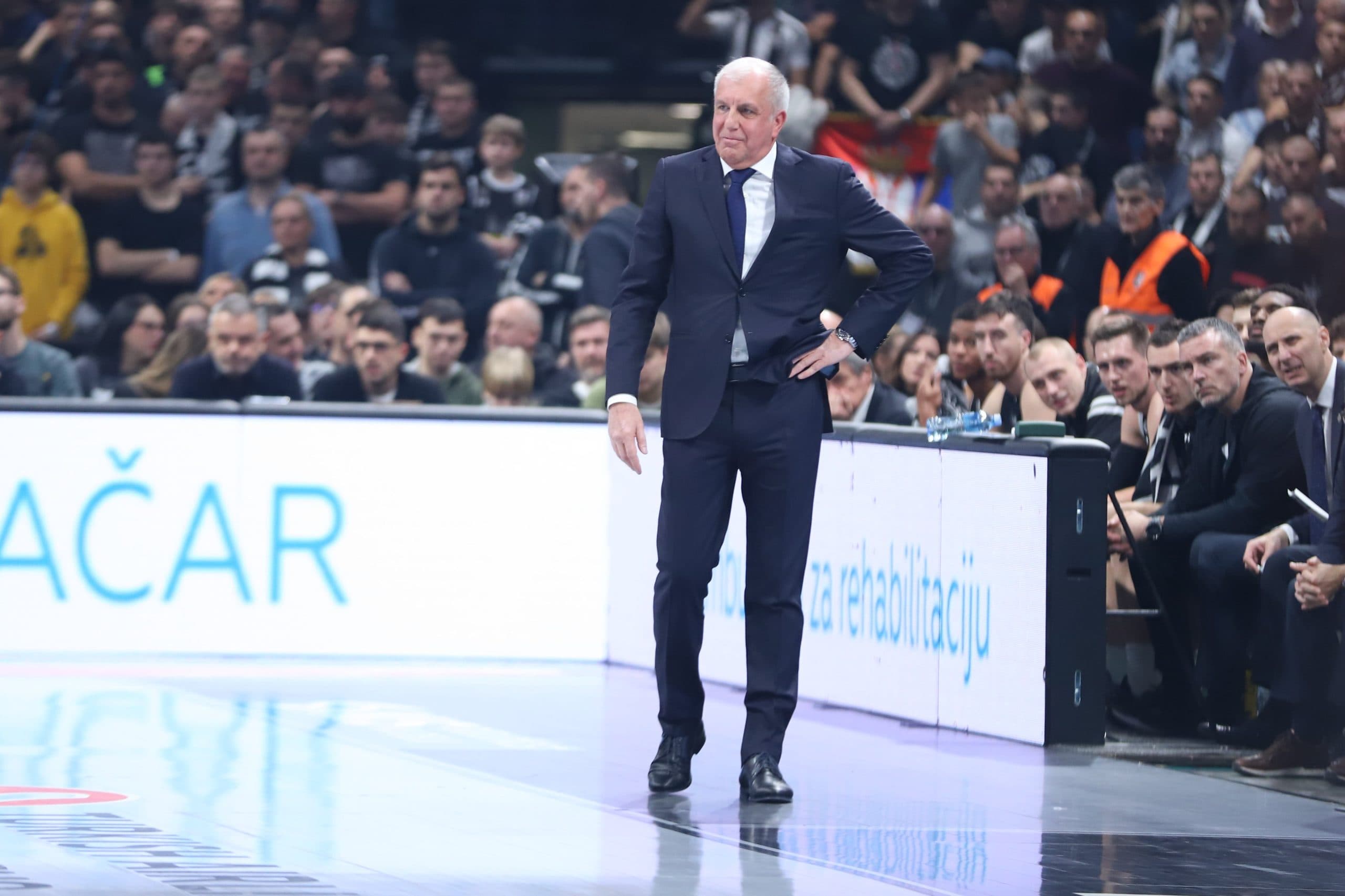 Željko Obradović quitte son poste d’entraîneur du Partizan Belgrade !