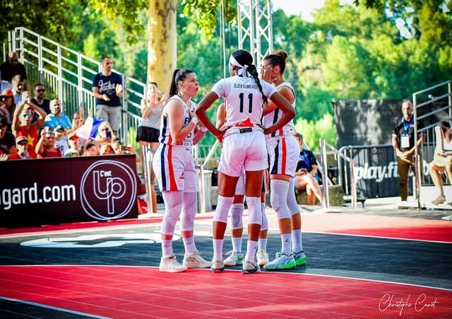L’équipe de France féminine 3×3 débute le circuit FIBA 3×3 Women’s Series 2024