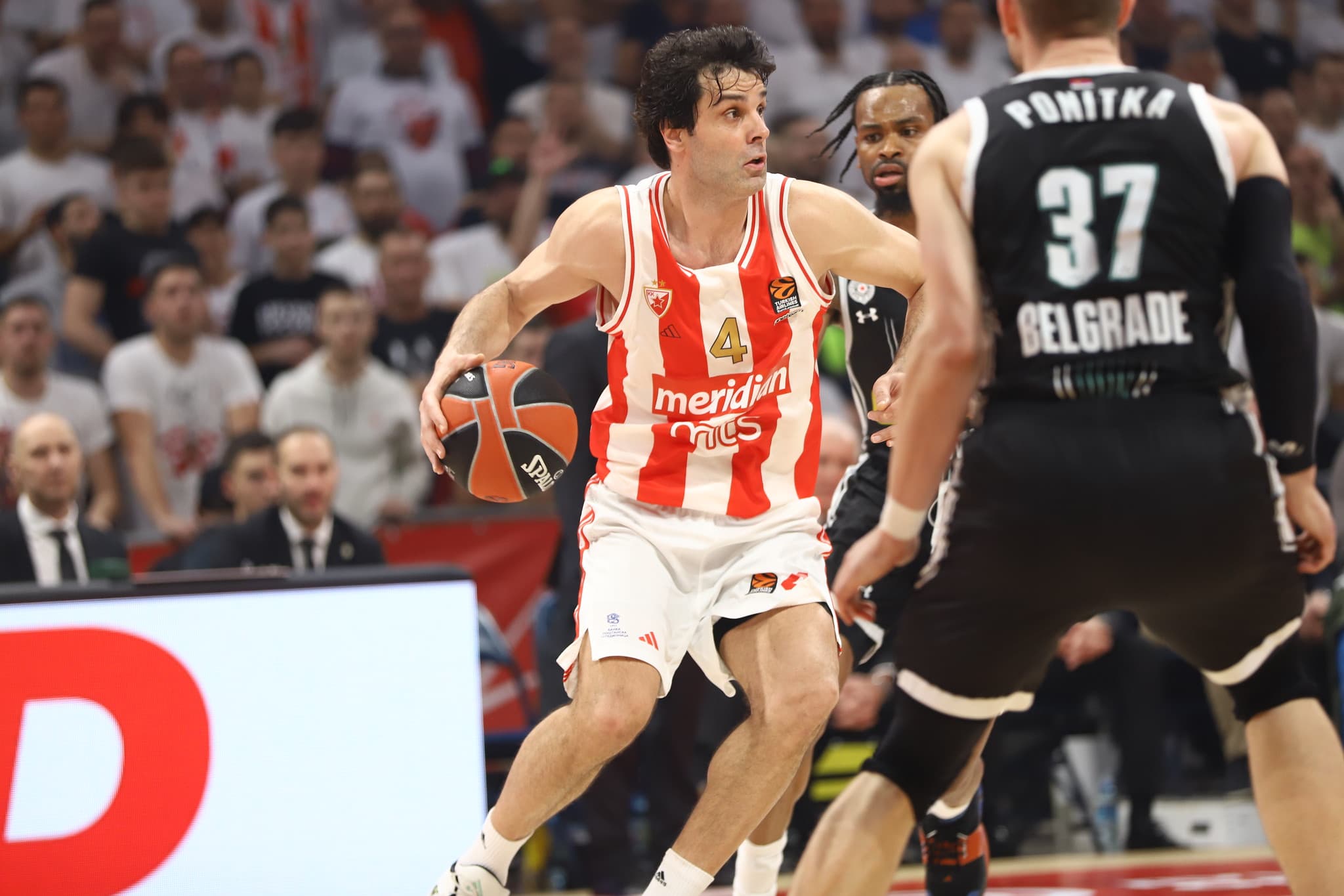 Milos Teodosic parmi les nombreux absents de l’Étoile Rouge à Monaco