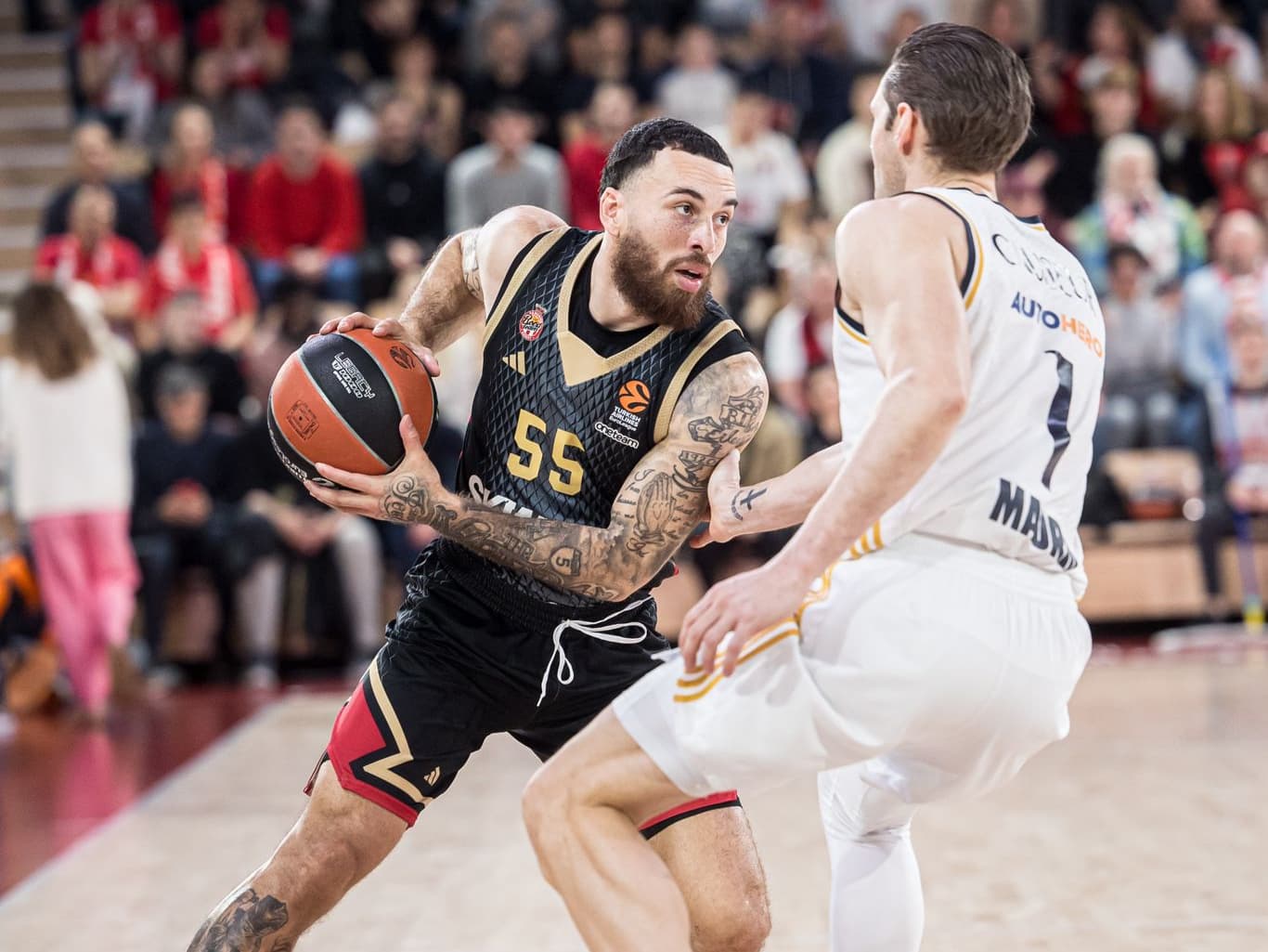 Avec Mike James à la baguette, Monaco régale face au Real Madrid