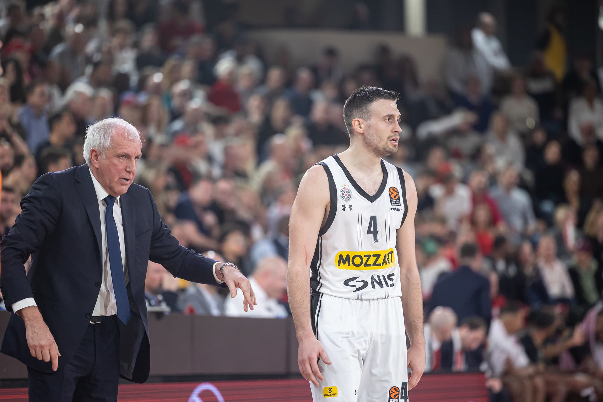Paris et l’ASVEL intéressés par le meneur du Partizan Belgrade Aleksa Avramovic ?