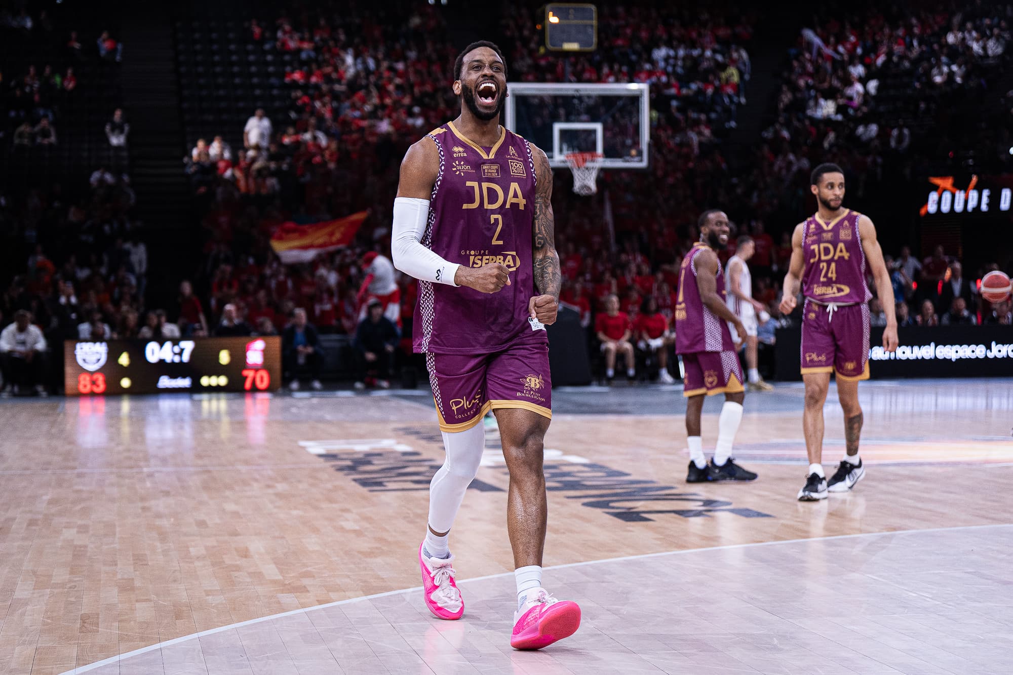 Vainqueur de la Coupe avec Dijon en 2024, Leyton Hammonds rebondit en Grèce après une saison blanche