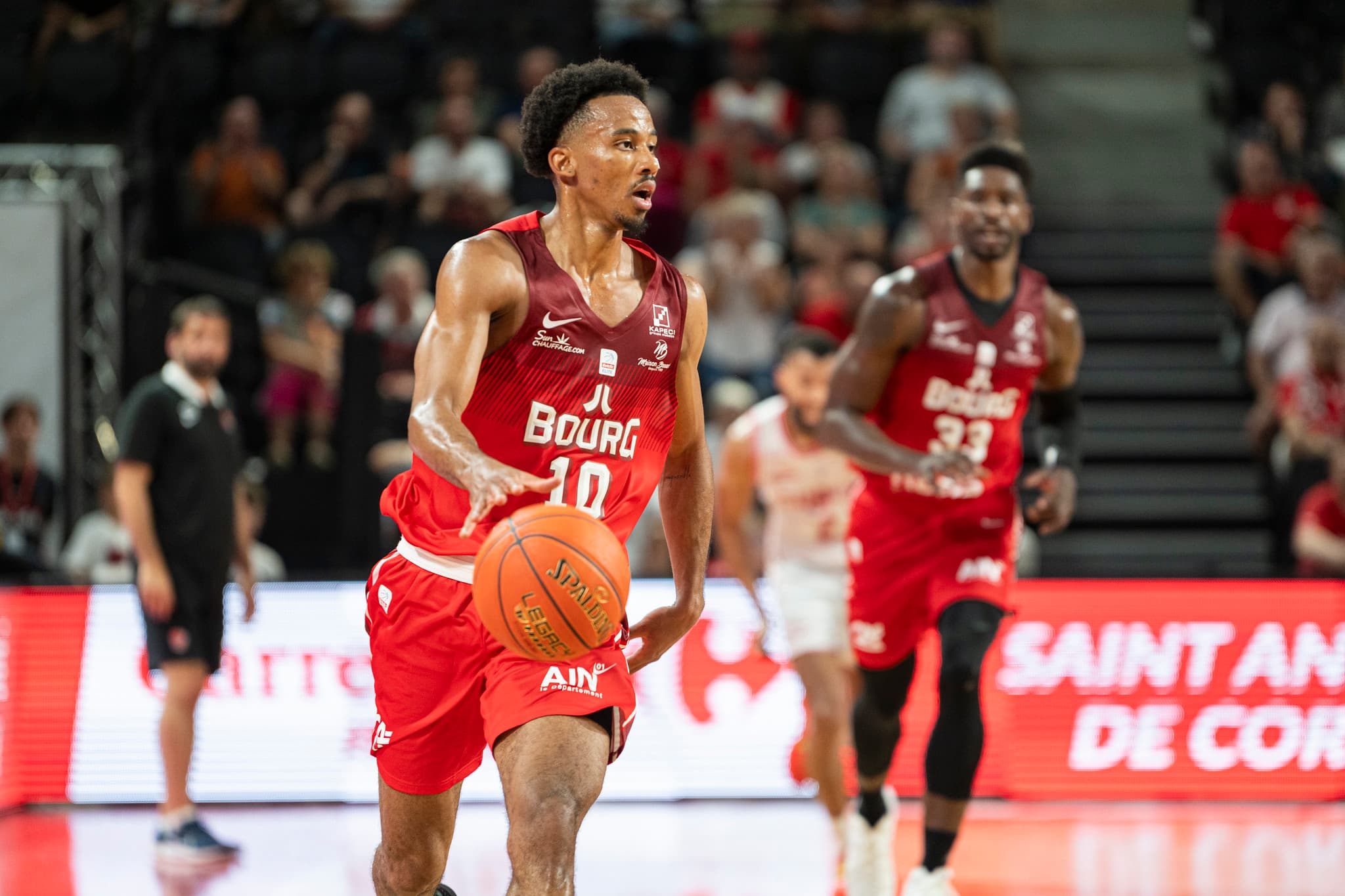 Mehdy Ngouama et Malik Fitts forfaits pour JL Bourg – SIG Strasbourg