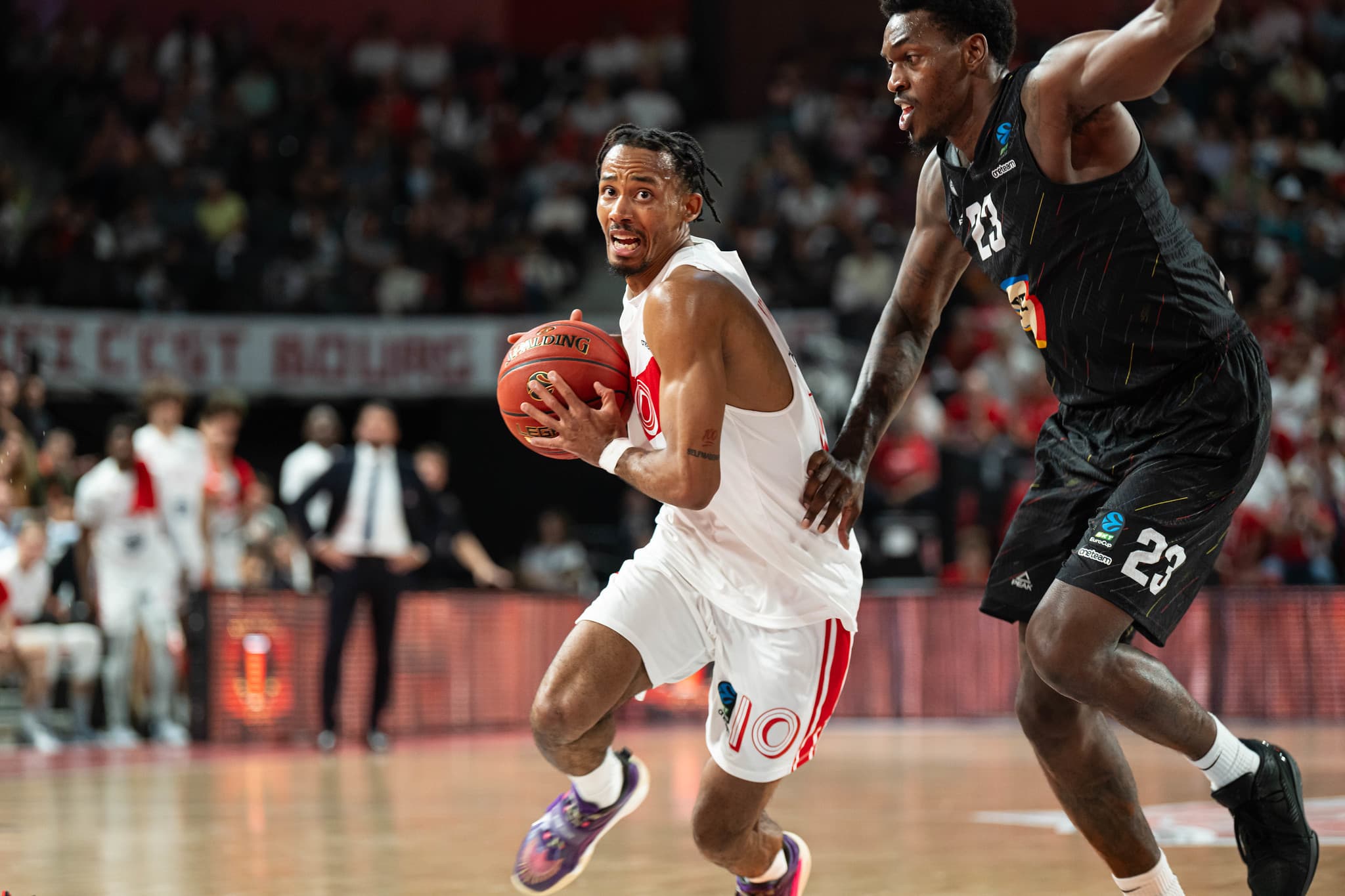 Champion en titre, Mehdy Ngouama (Bourg) a perdu son premier match d’EuroCup depuis 2019