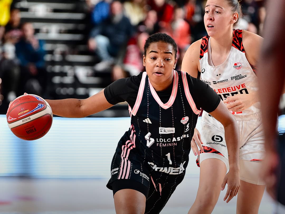 Encore une large défaite pour Villeneuve-d’Ascq : le champion dominé par l’ASVEL et Dominique Malonga