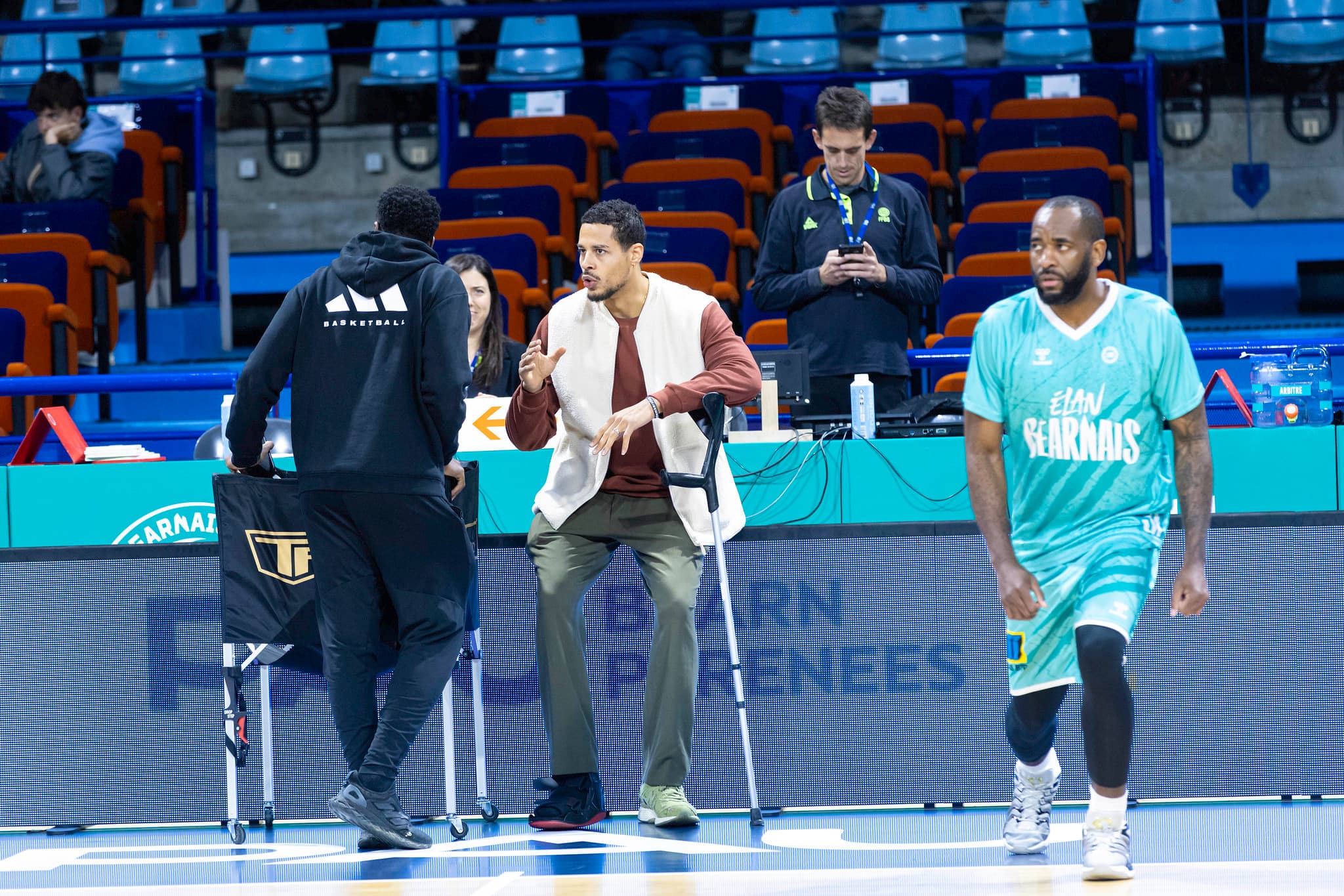 Élan Béarnais : fin de pige pour Christian Eyenga, Gaylor Curier sur le retour