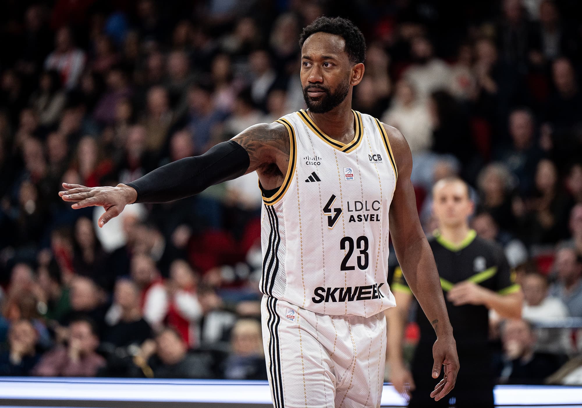 David Lighty atteint le cap des 600 matchs joués avec l’ASVEL