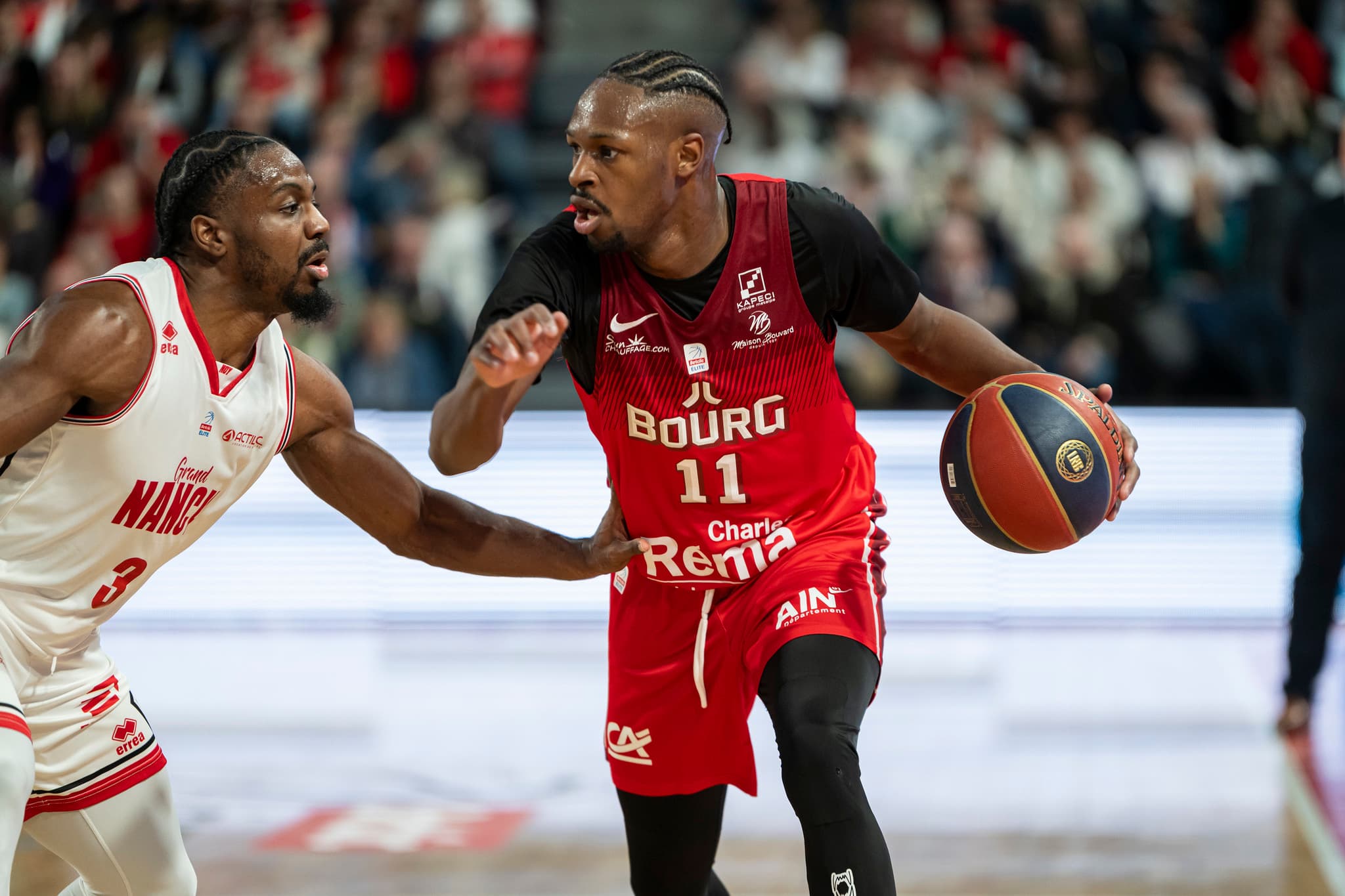 Joël Ayayi, Chris Clemons et deux joueurs de l’ASVEL nominés pour le MVP du mois de mars