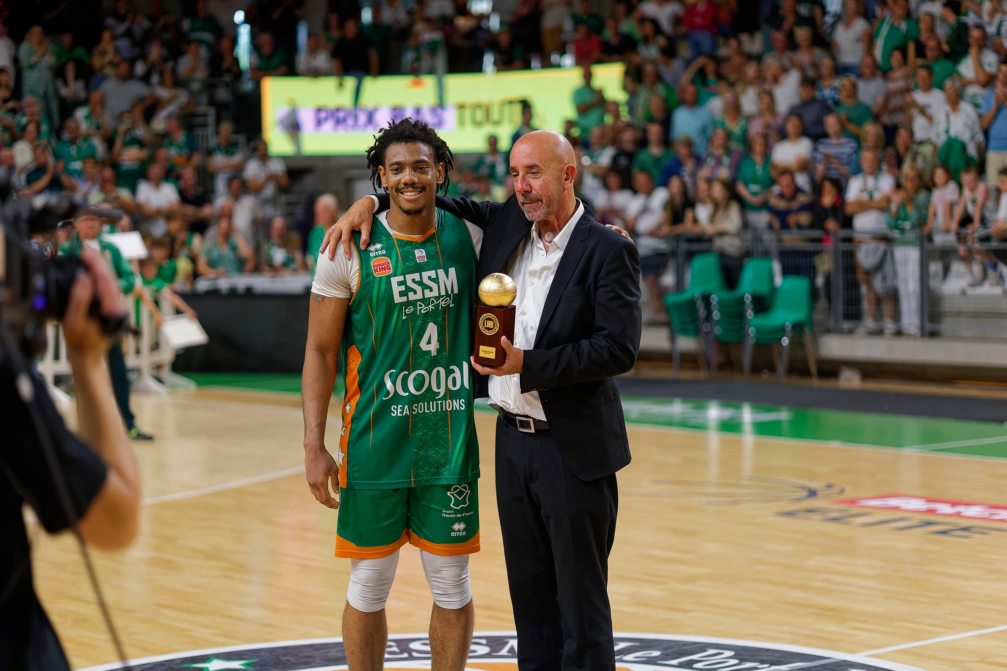Le MVP de la finale des playoffs de Pro B part en Israël