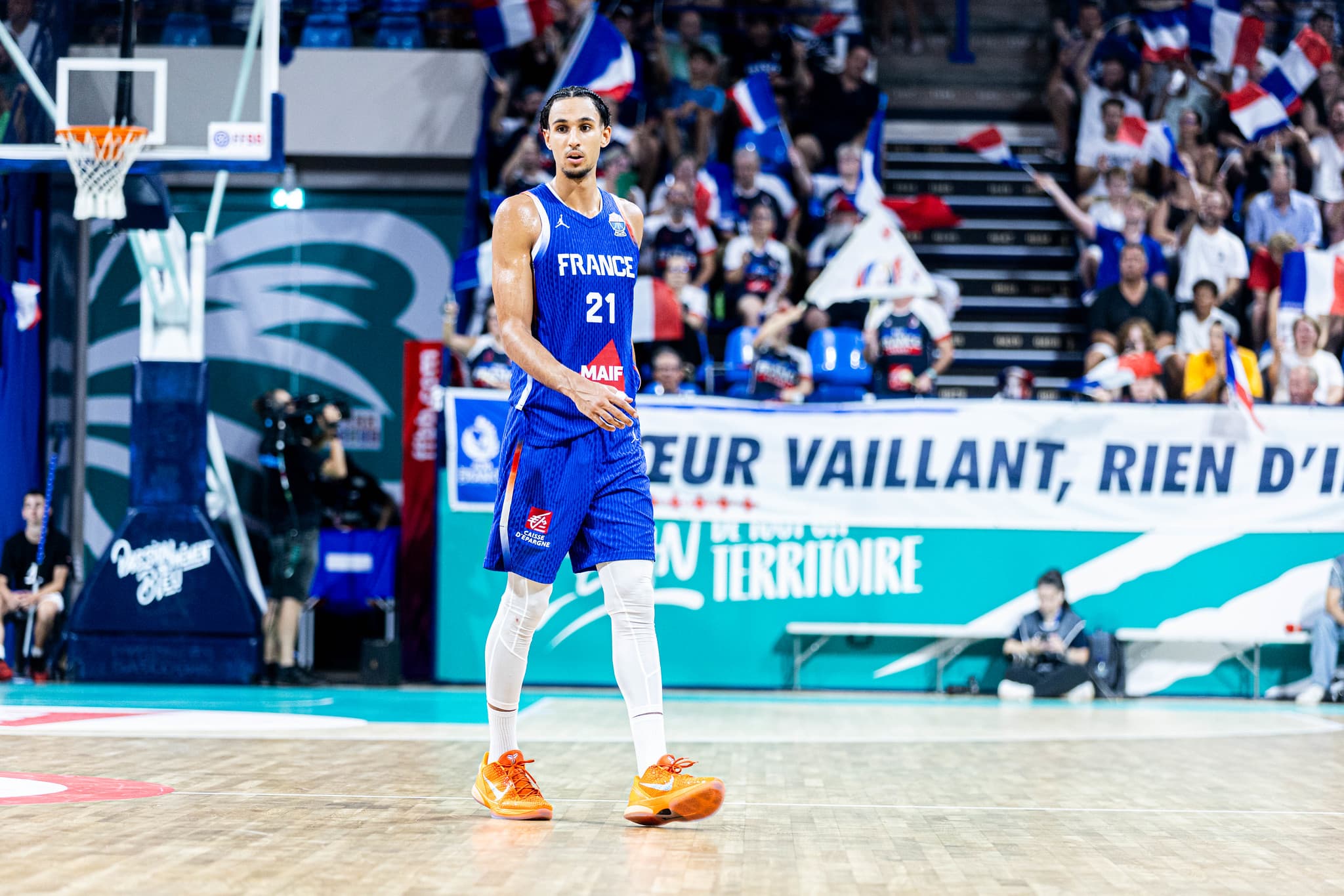 ITW – Avec les Bleus, Zaccharie Risacher retrouve Frédéric Fauthoux : “C’est gratifiant de vivre cette expérience avec lui”