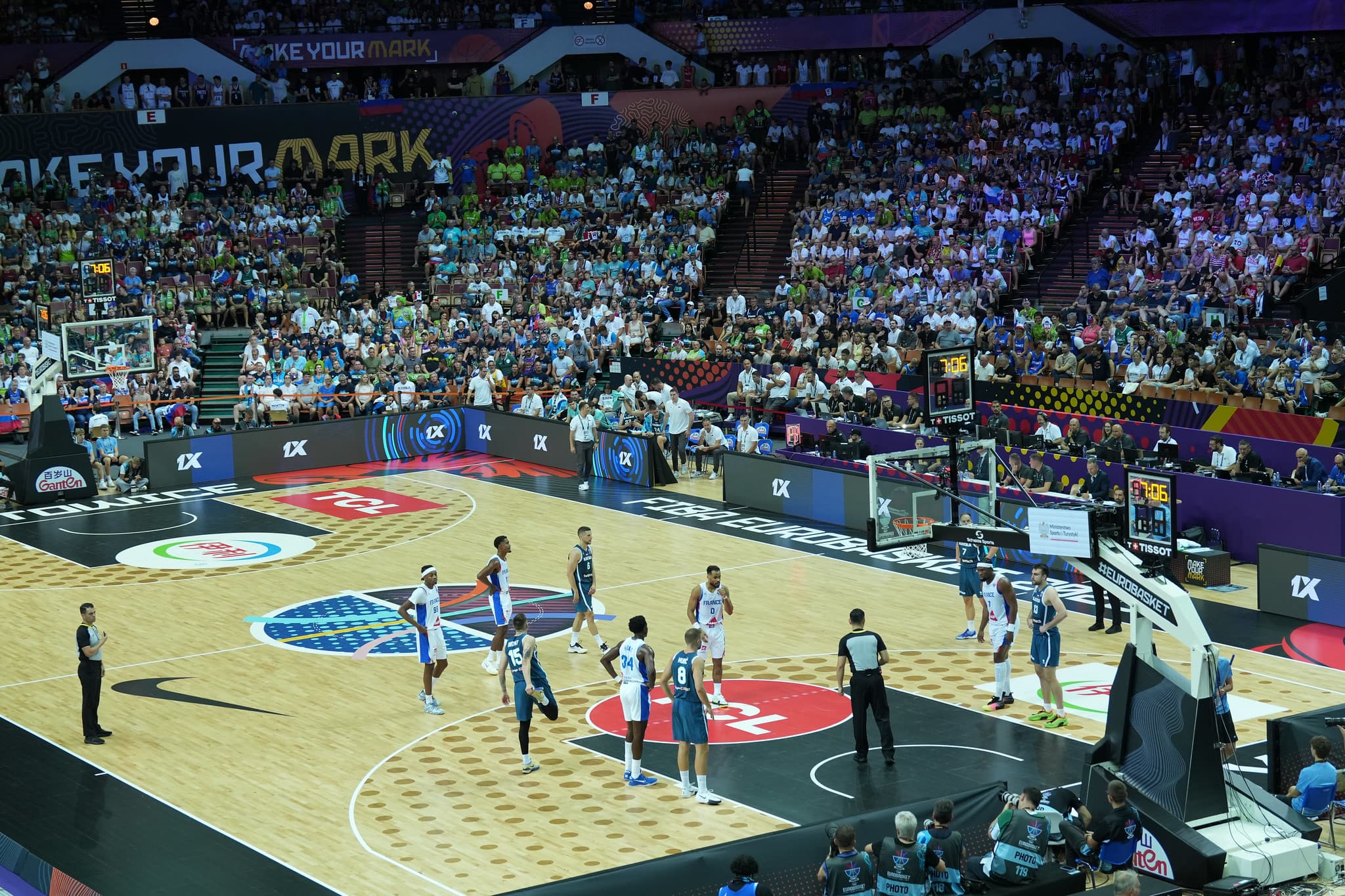 France – Slovénie : un pic d’audience à 900 000 téléspectateurs pour TF1 à l’EuroBasket
