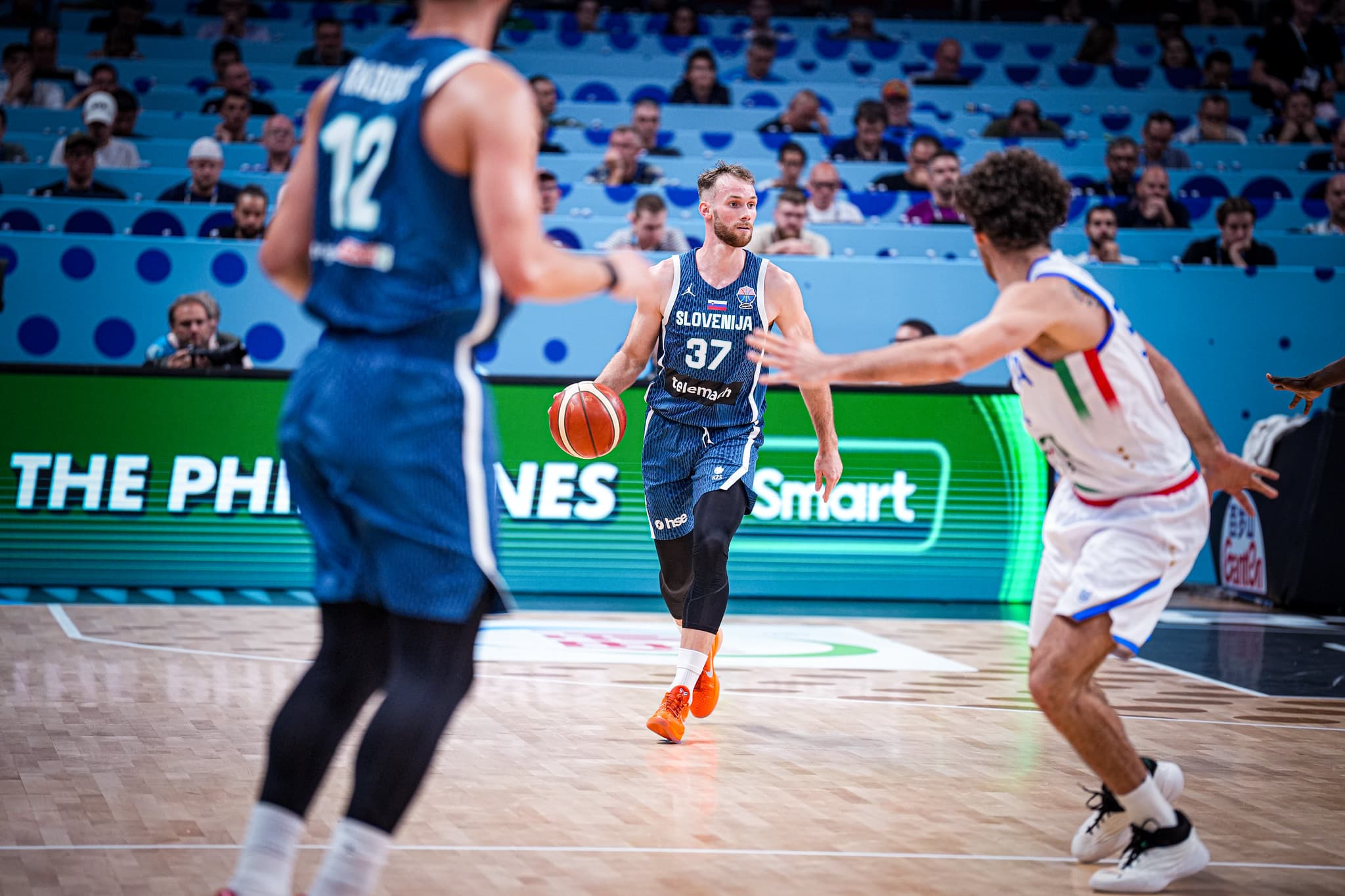 La Slovénie avec deux joueurs de Betclic ELITE pour valider sa place en 2e phase des qualifications à la Coupe du Monde