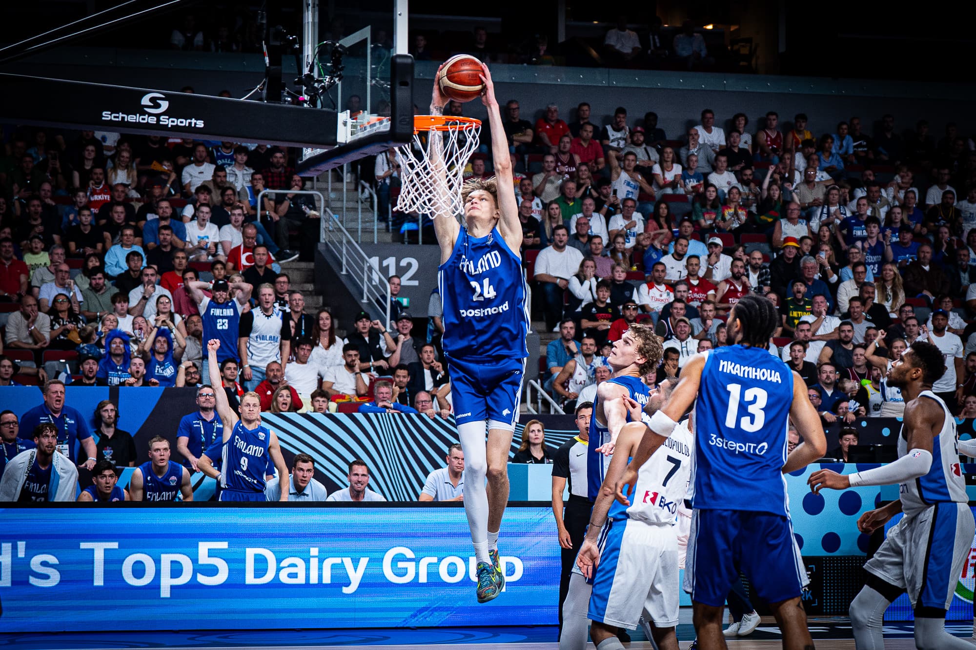 La sensation de l’EuroBasket Miikka Muurinen signe au Partizan Belgrade !