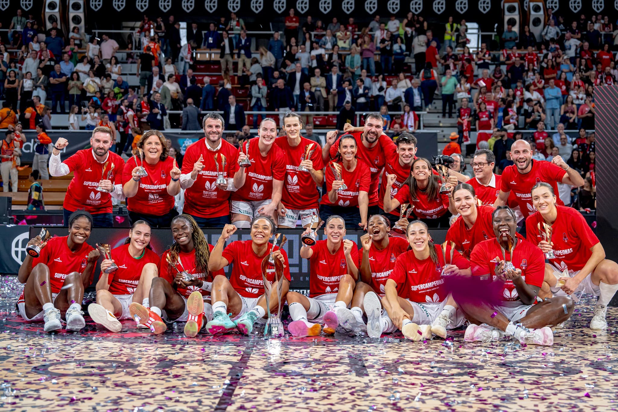 Avec son quatuor français (trois joueuses + une coach), Saragosse décroche la Supercoupe d’Espagne