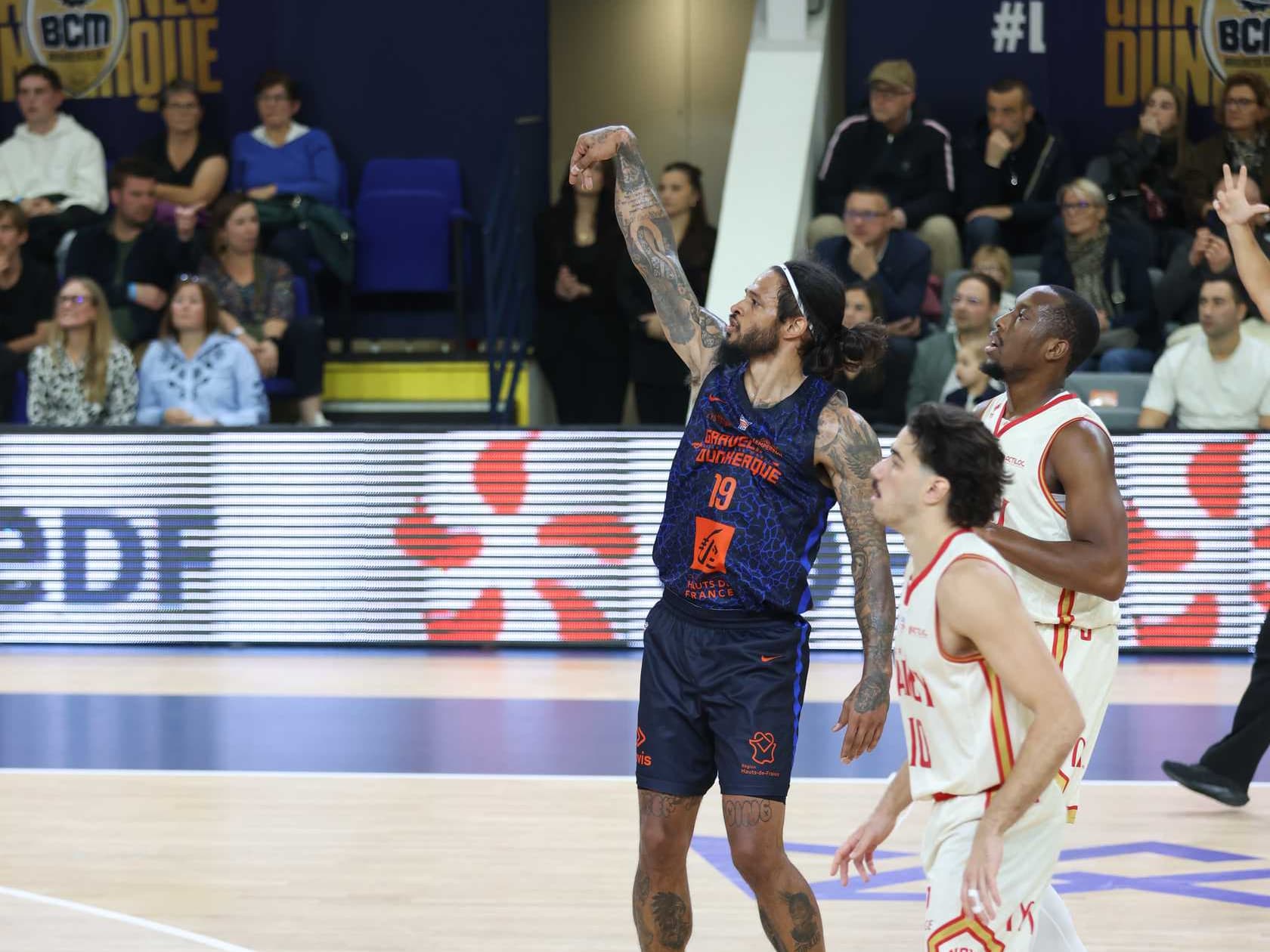 En démonstration face à Nancy (+28), le BCM Gravelines-Dunkerque n’est plus fanny !
