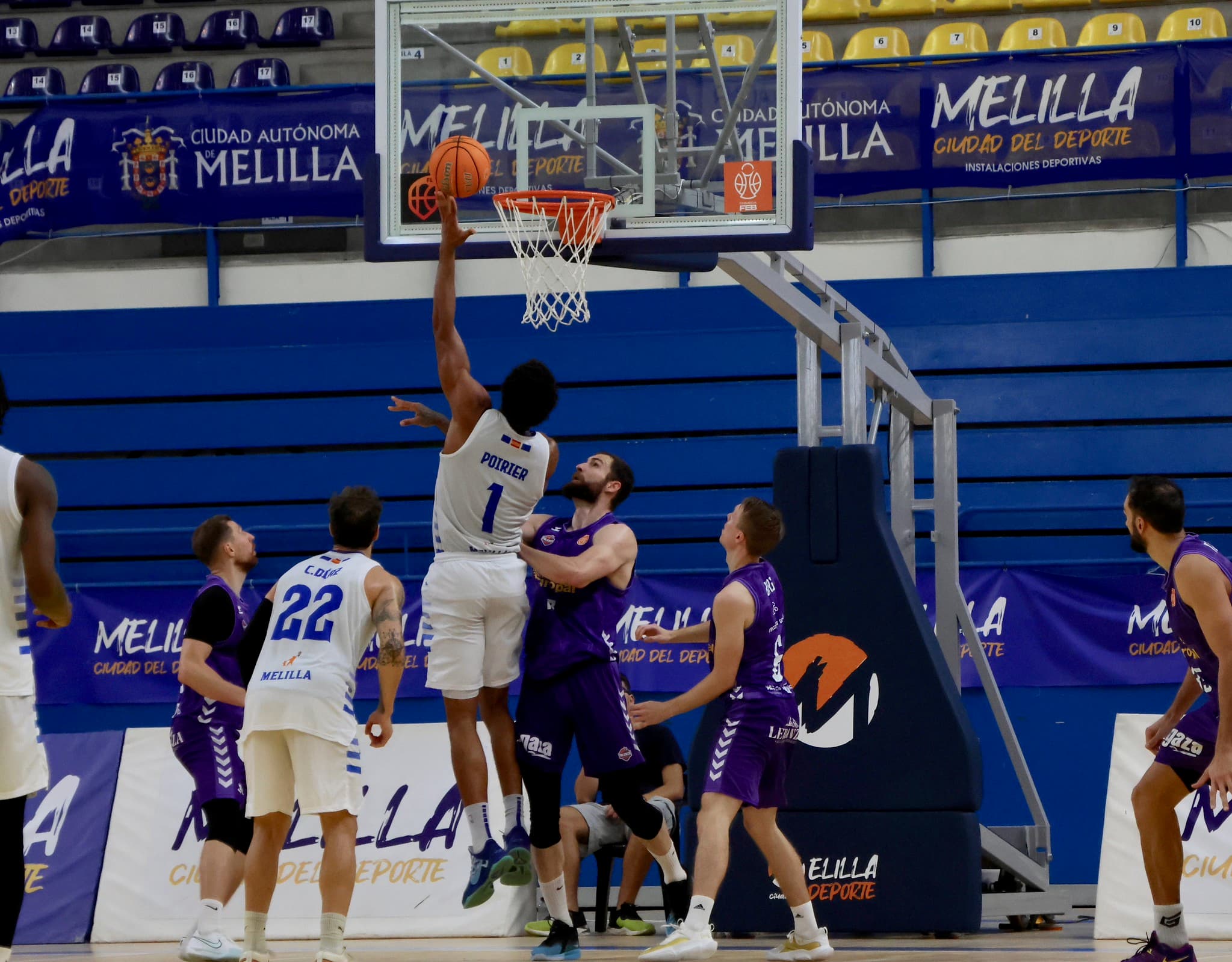 Le saviez-vous ? Le meilleur rebondeur de la D2 espagnole est … Français !