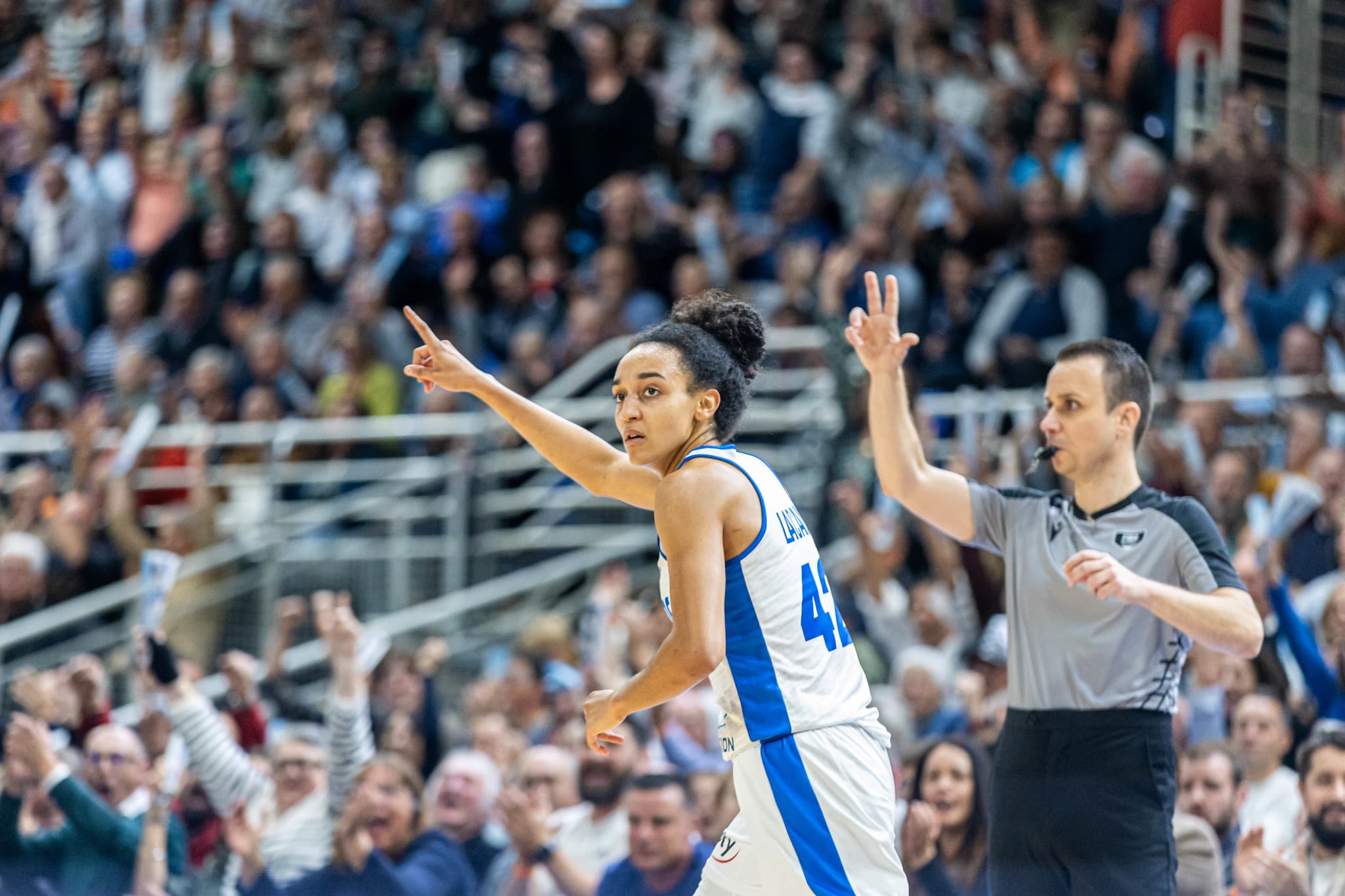 Leïla Lacan, une saison à huit trophées pour dire adieu à Basket Landes