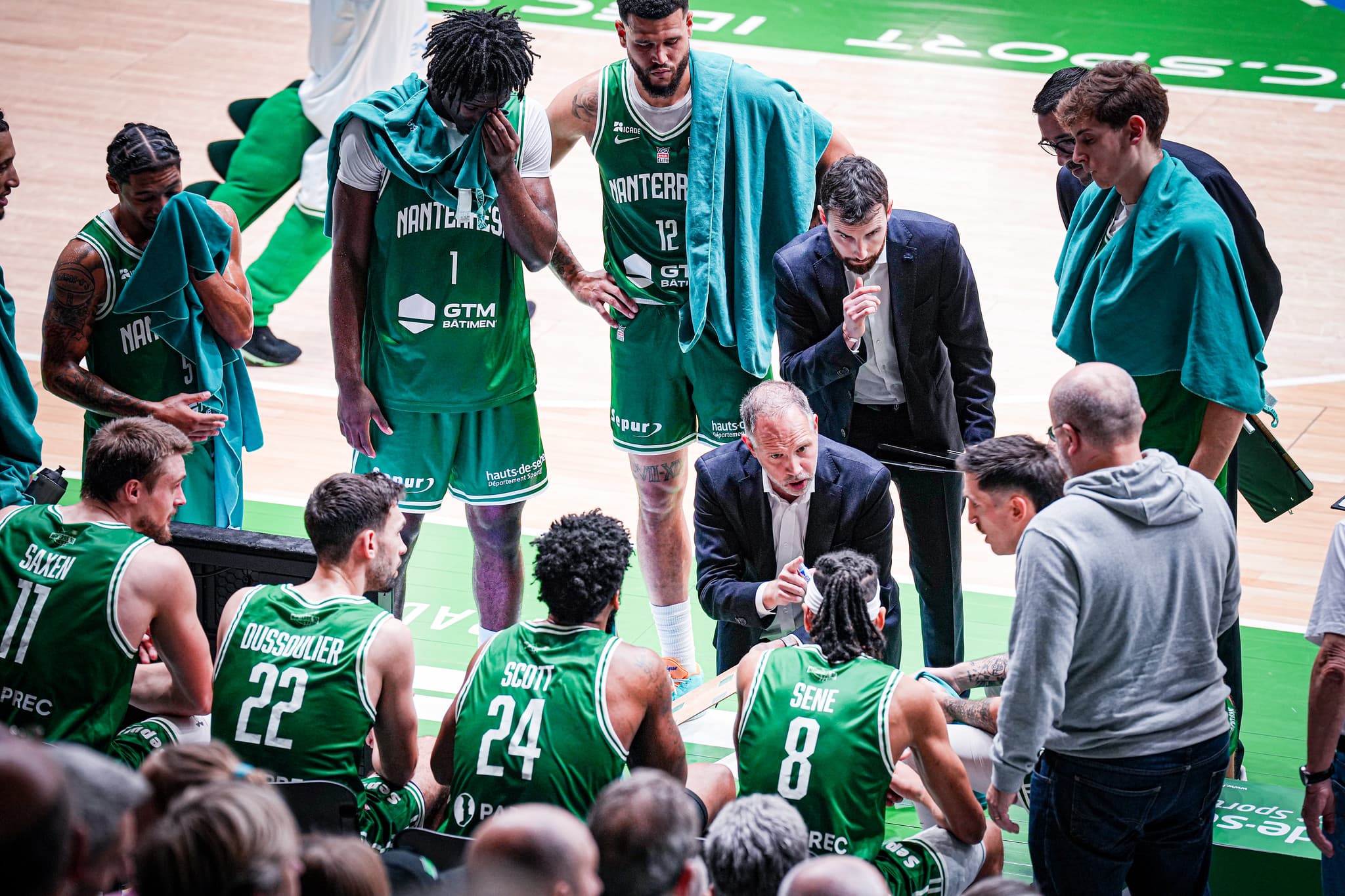 Quelle remontada de Nanterre à Cholet : de -19 avant la mi-temps, à +2 au final !