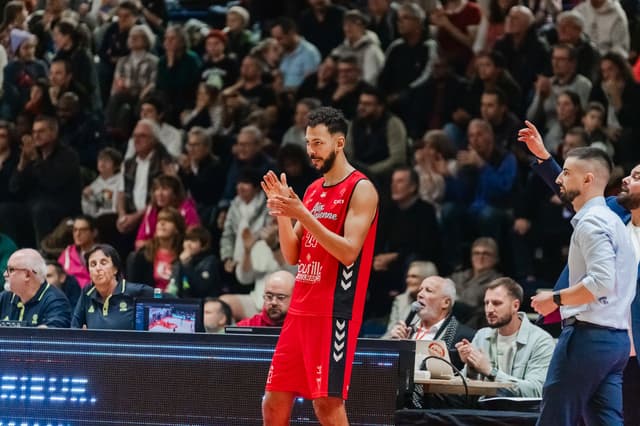 Kamel Ammour (Aix-Maurienne) bat son record en LNB lors d’un match bascule