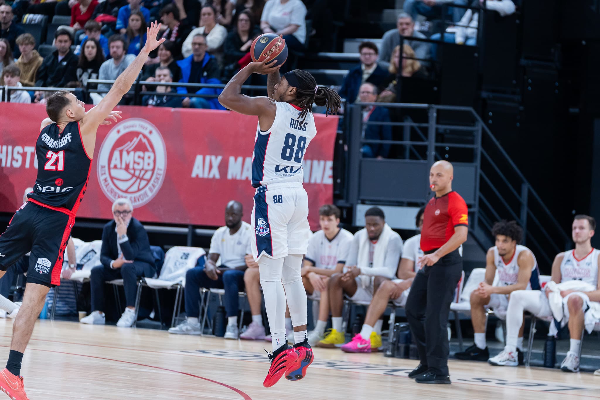 Clap de fin pour la pige d’Isaiah Ross au Nantes Basket Hermine