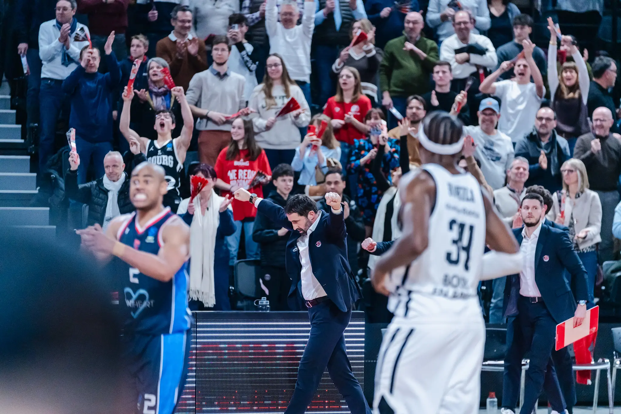 Frédéric Fauthoux est le meilleur coach de l’EuroCup selon les GM de la compétition