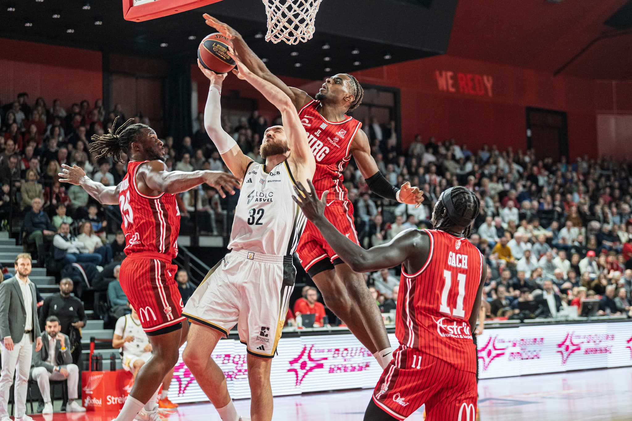 ASVEL – JL Bourg, un derby rhodanien enflammé pour le Top 4
