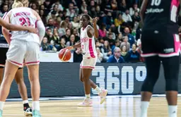 Manoé Cissé, face à l'ASVEL féminin le 13 janvier 2026