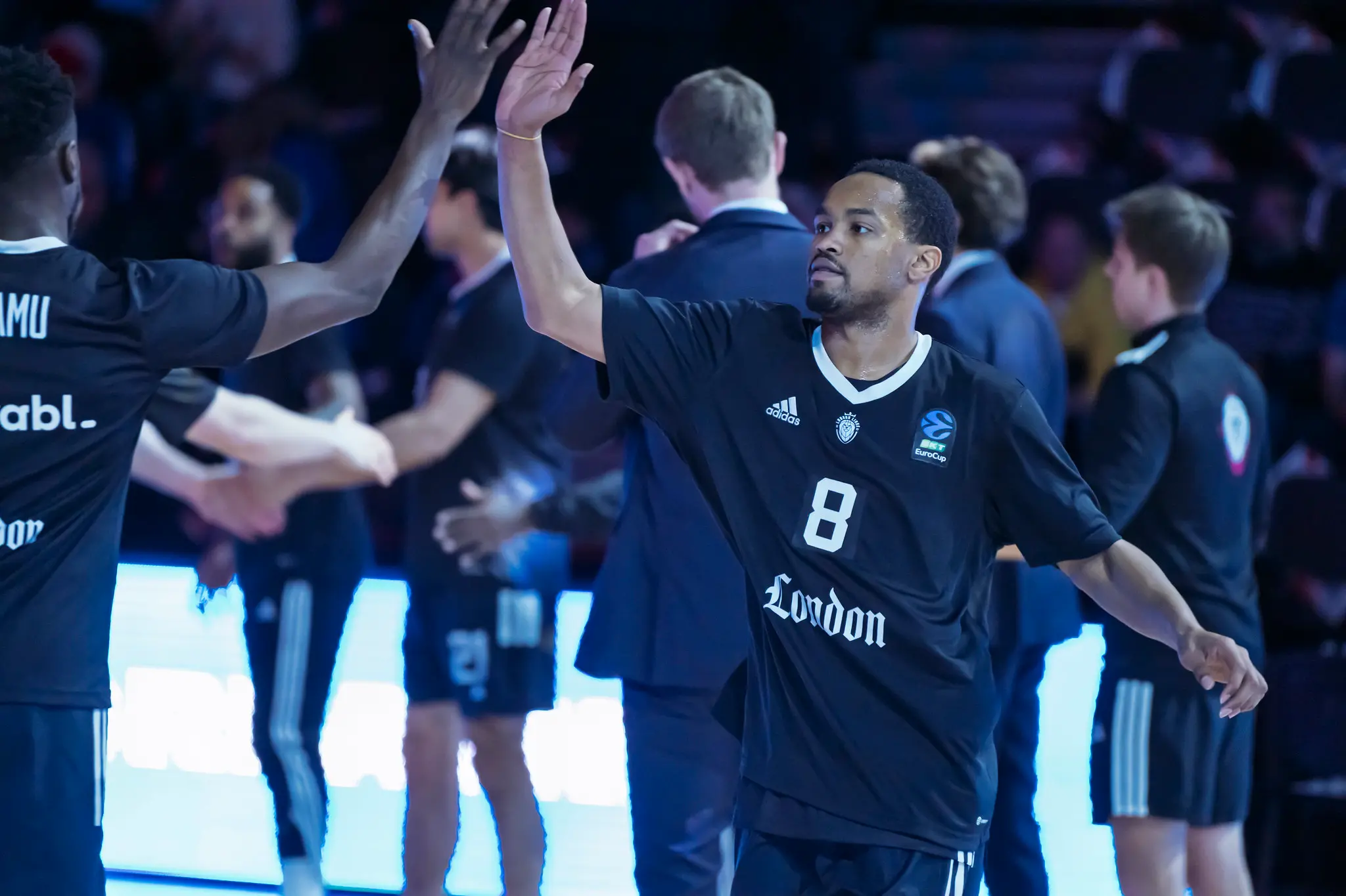 Les London Lions, premier club anglais de l’histoire à affronter une équipe NBA