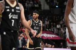 Armel Traoré a pu retrouver l'ASVEL à temps pour tenir sa place contre l'Anadolu Efes Istanbul