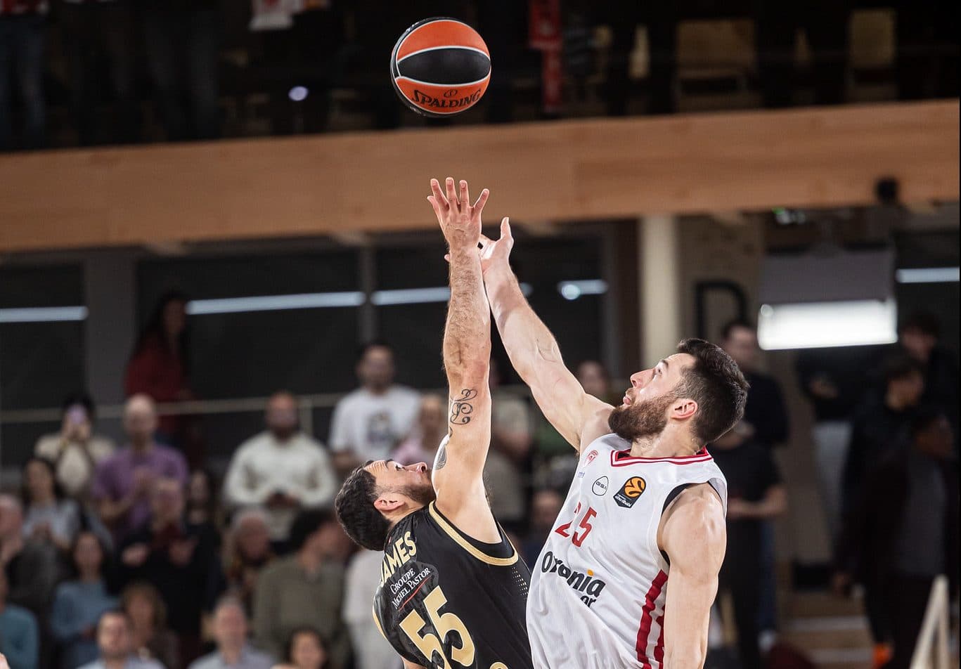 Playoffs EuroLeague : tout savoir sur le calendrier et la série Monaco – Olympiakos