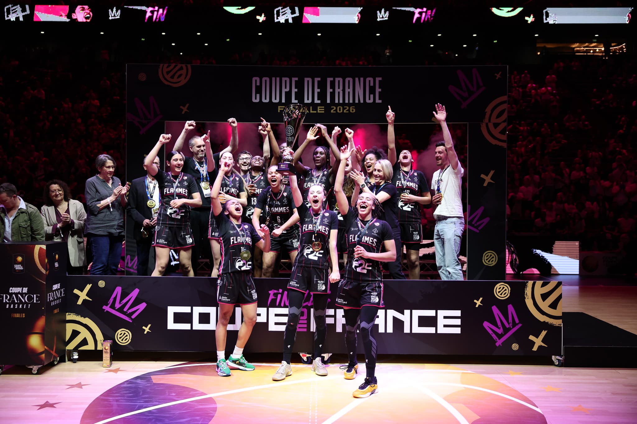 Margaux Raimbault fait le doublé, et porte les Flammes Carolo vers le sacre U18 !