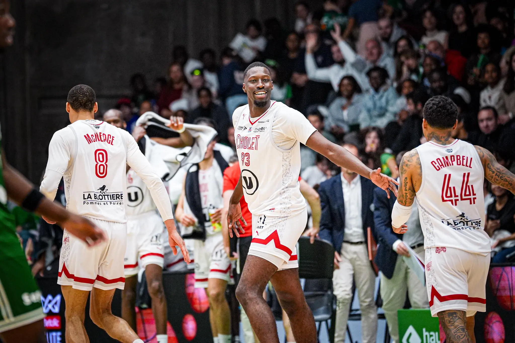 « Ce rôle de challengers nous va bien » : Cholet avance sans peur vers l’ASVEL