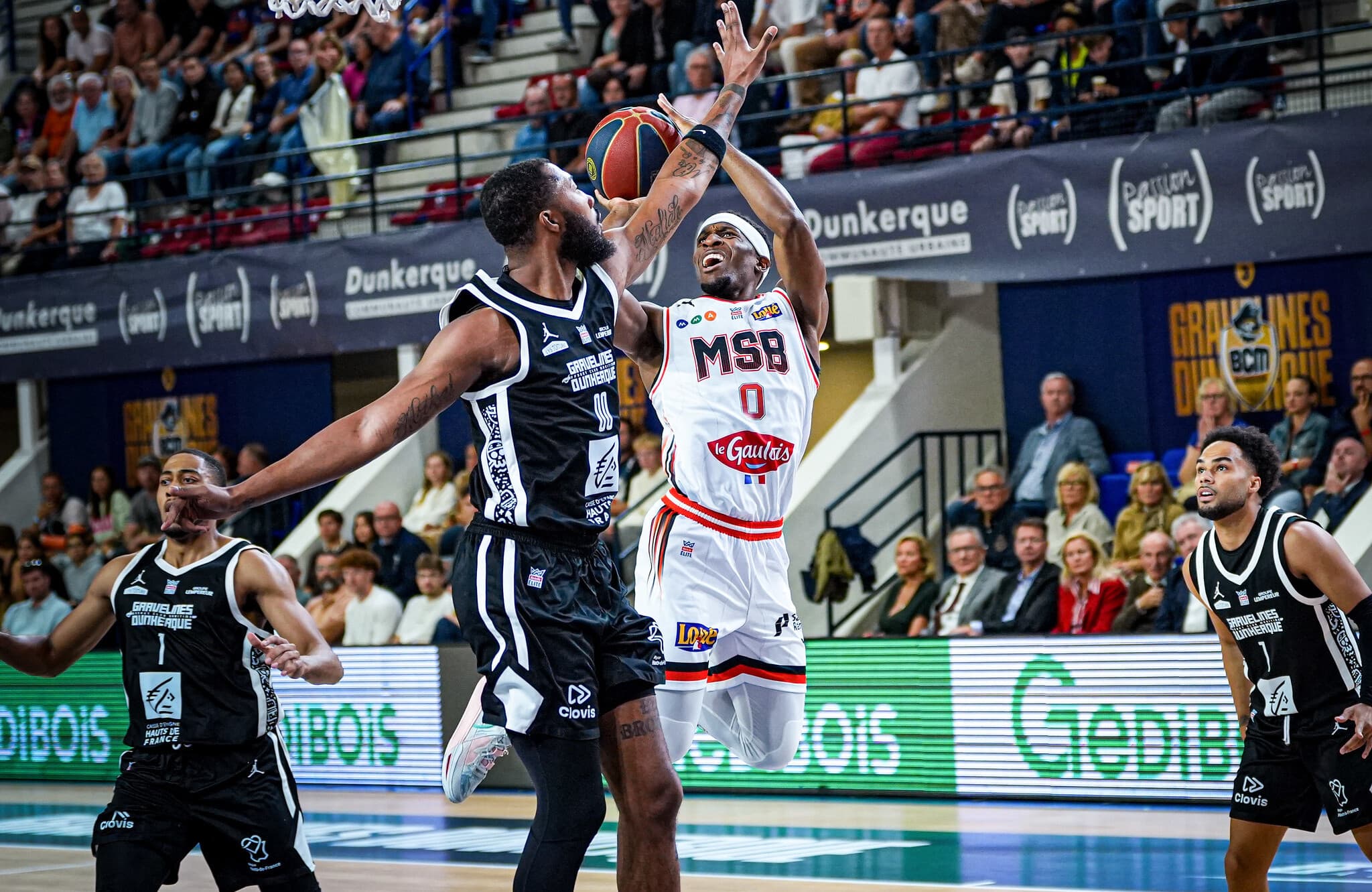 Carlos Stewart (29 points) sauve le MSB à Gravelines, Bourg tombe d'entrée à Saint-Quentin !