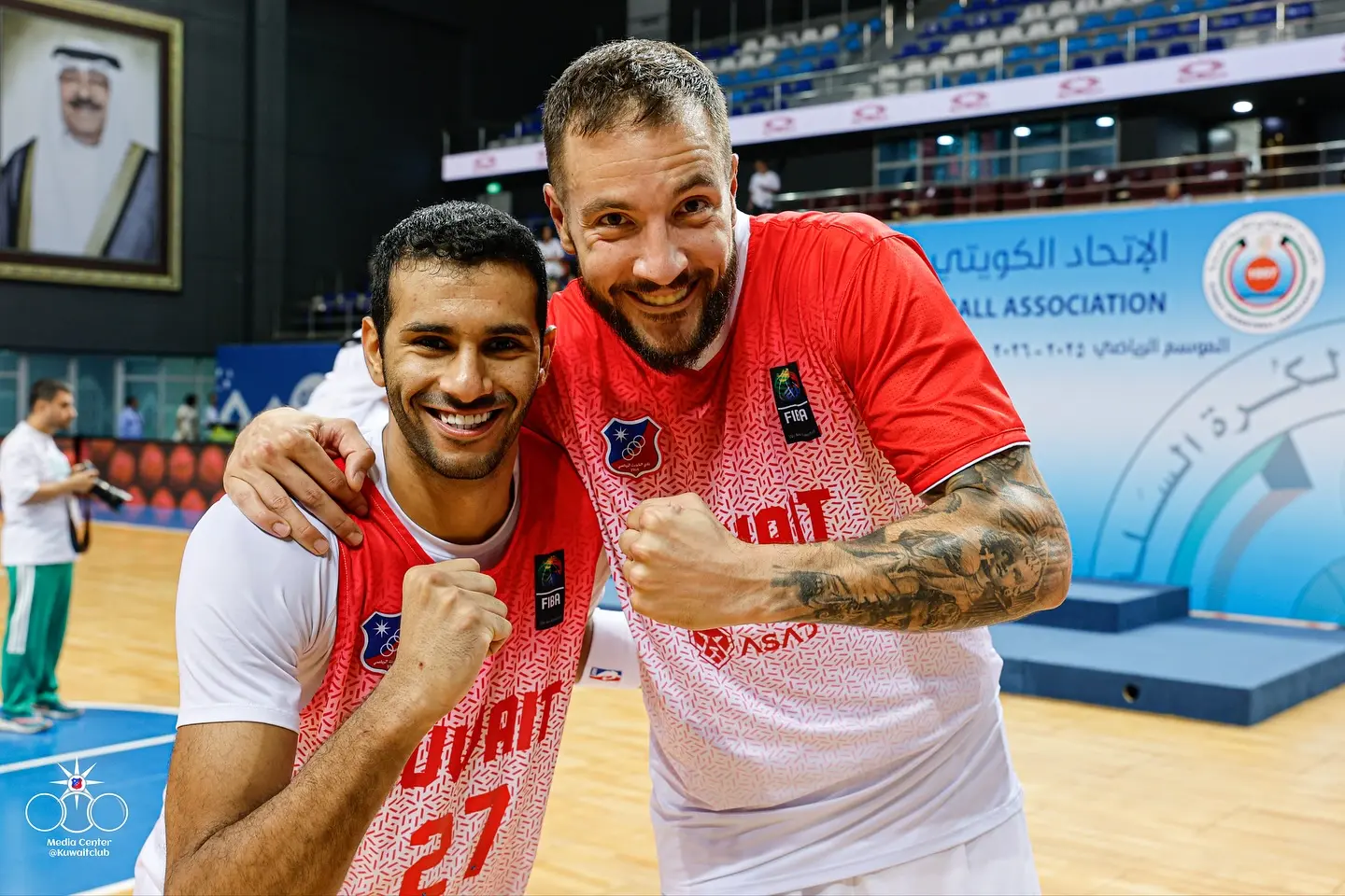 Premier match, et déjà un trophée pour Joffrey Lauvergne au Koweït !