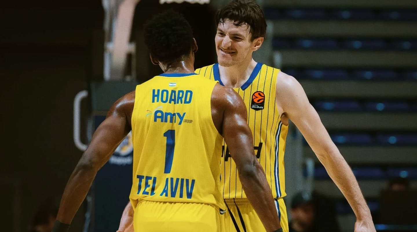 Le Maccabi en pleine remontée en EuroLeague, Jaylen Hoard encore précieux dans un succès renversant