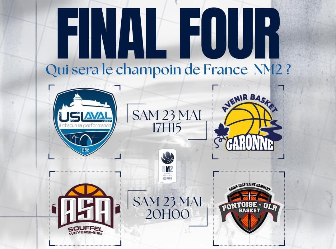 La finale à quatre de NM2 se jouera à La Charité